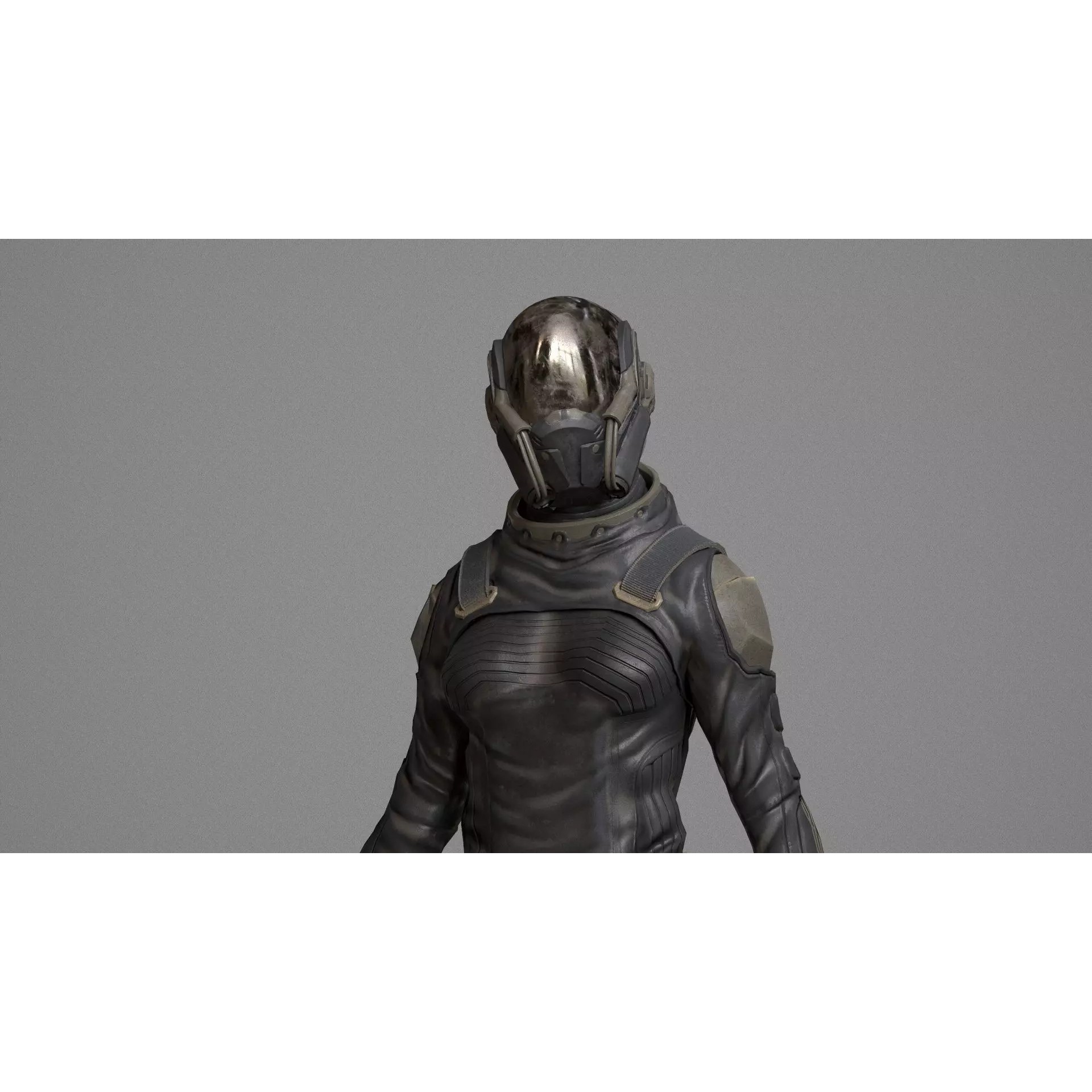 Desert Woman - Low-Poly Game-Ready 3D Model - View 2