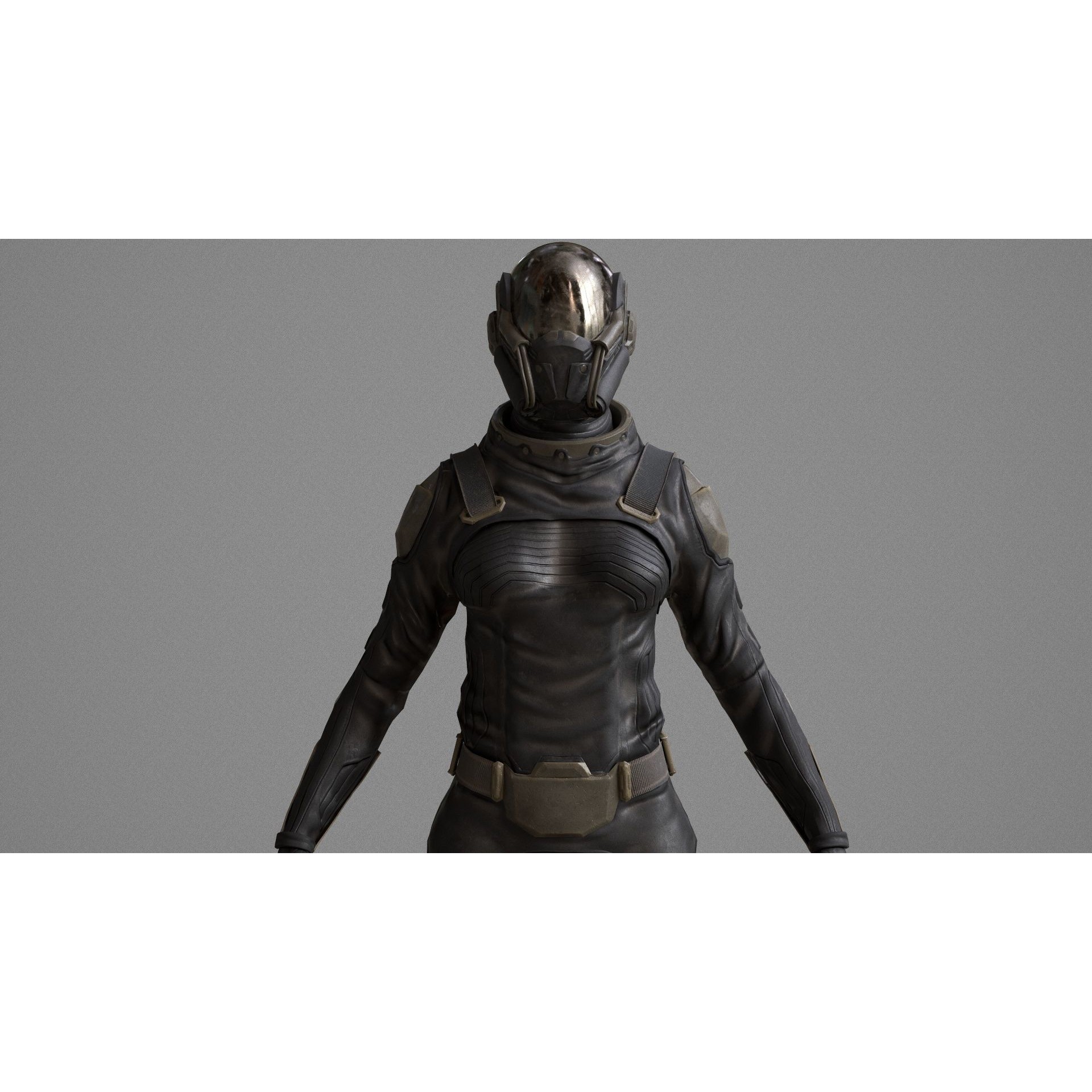 Desert Woman - Low-Poly Game-Ready 3D Model - View 6