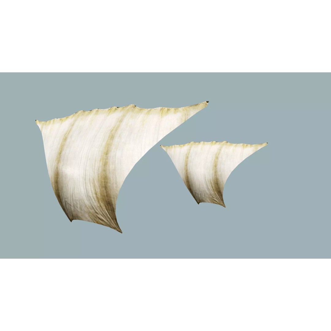 Galeon Ship X1 3D Model – Low Poly Game-Ready Asset, FBX, OBJ - View 15