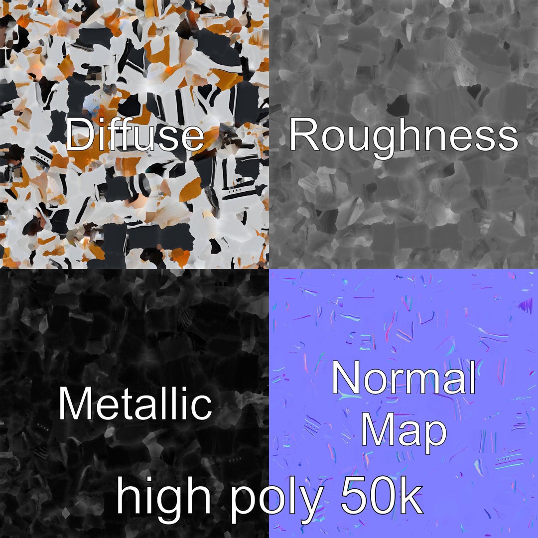 Futuristic Mega Yacht 3D Model – Low Poly Game Asset, FBX & PBR Textures - View 3