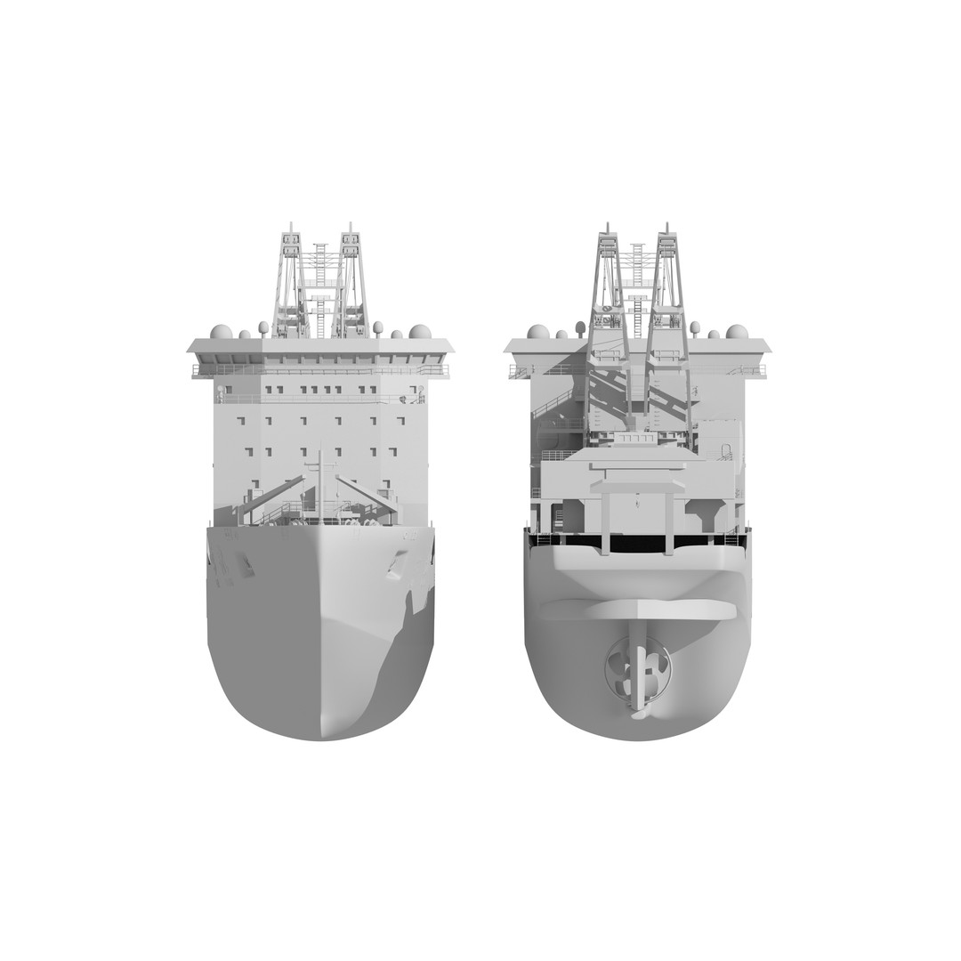 Xuelong 3D Model – High Poly Research Ship, FBX, OBJ - View 20