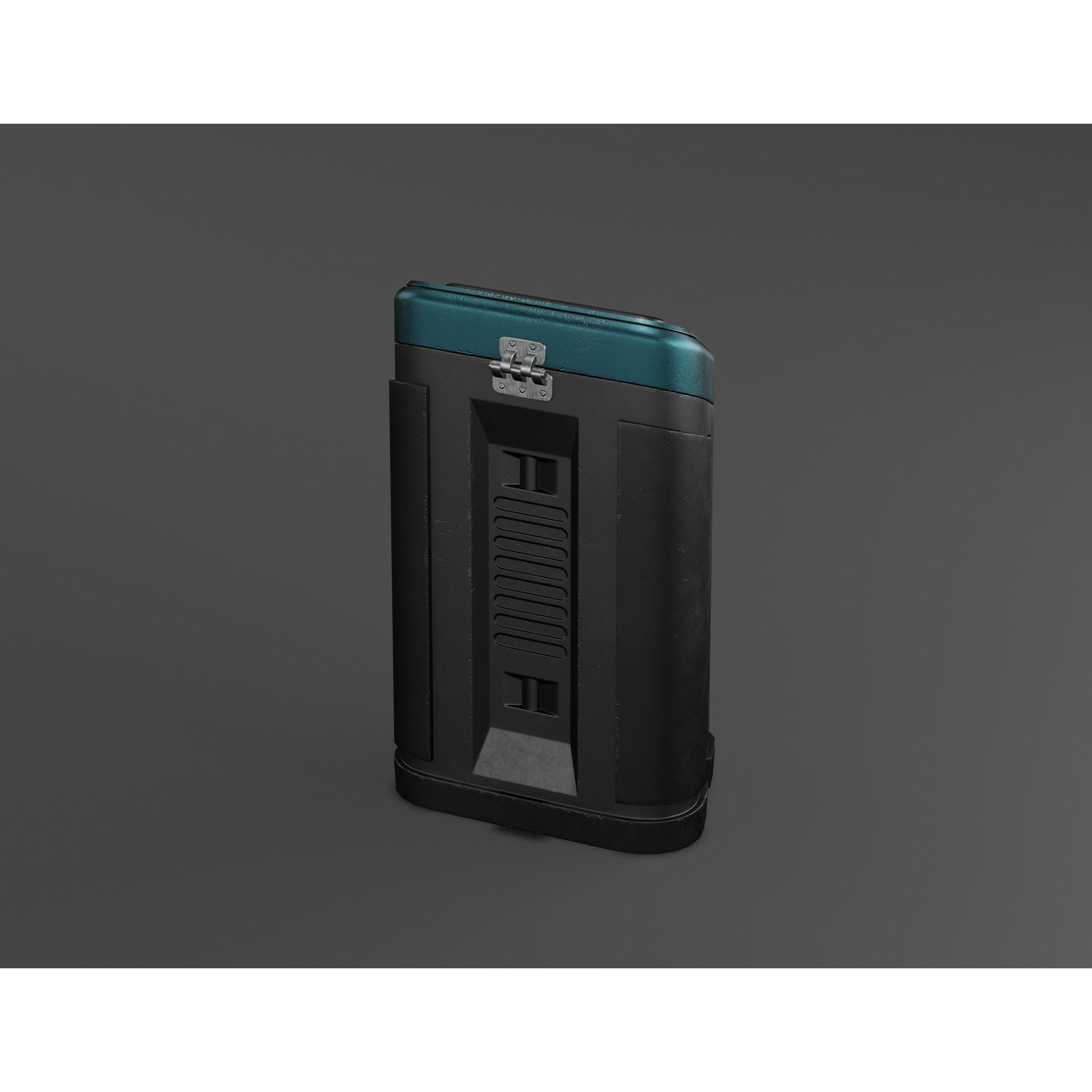 Sci-fi Military Crate Pack - Low-Poly Game-Ready 3D Model - View 8