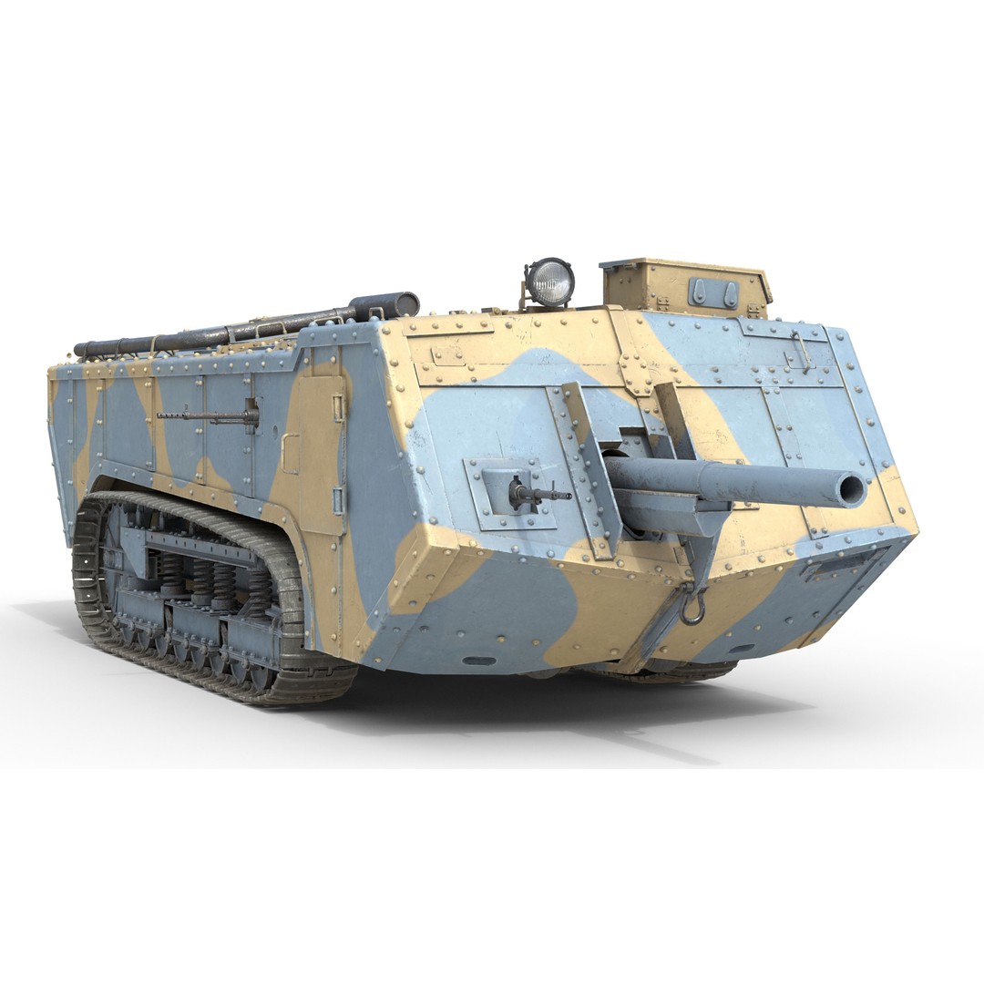 Military Vehicles 3D Model – Low Poly Collection, Game Ready, FBX - View 14