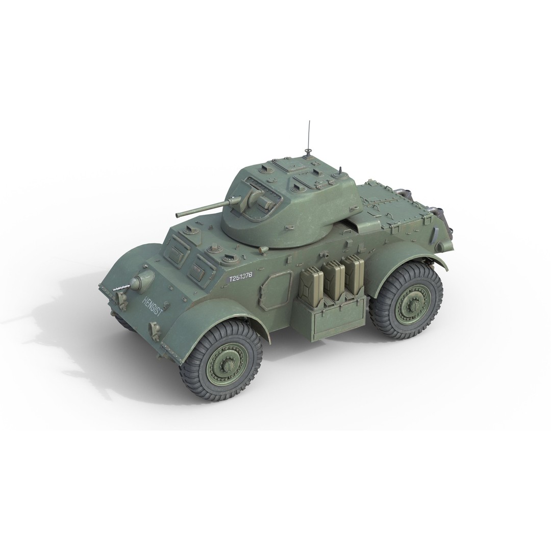 Military Vehicles 3D Model – Low Poly Collection, Game Ready, FBX - View 16