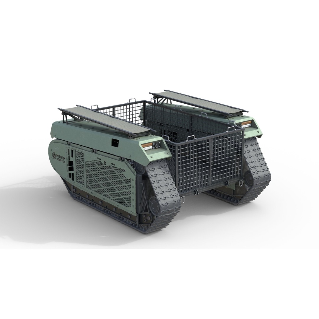 Military Vehicles 3D Model – Low Poly Collection, Game Ready, FBX - View 17