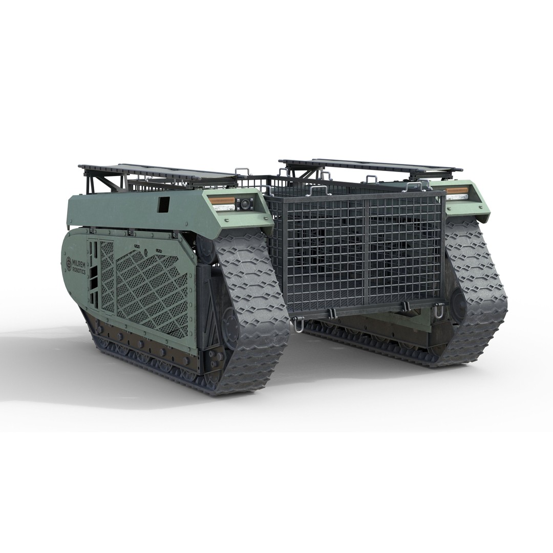 Military Vehicles 3D Model – Low Poly Collection, Game Ready, FBX - View 18