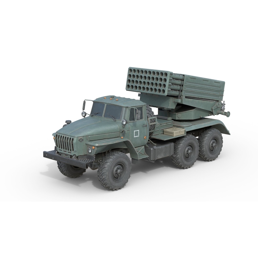 Military Vehicles 3D Model – Low Poly Collection, Game Ready, FBX - View 19