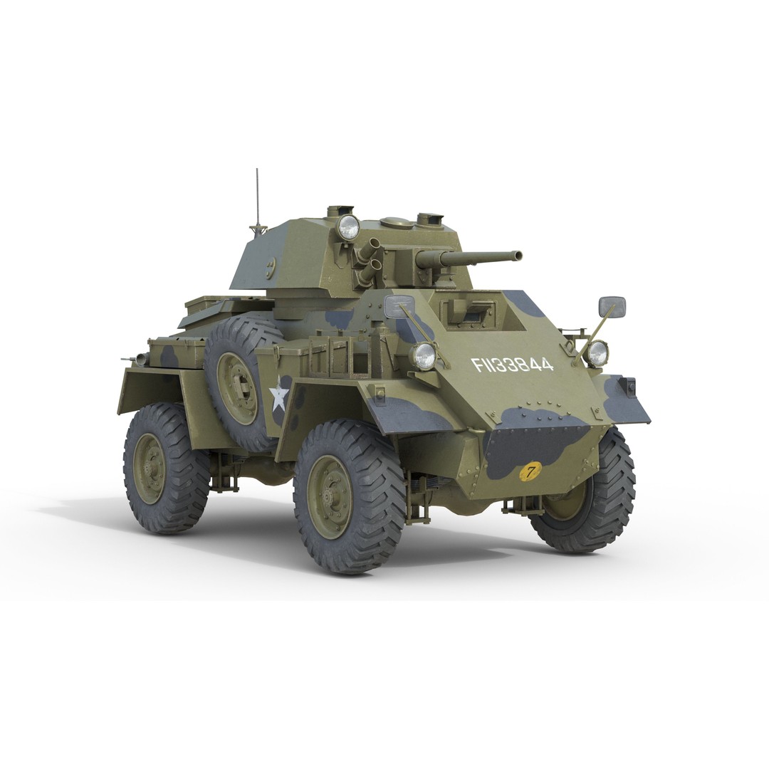 Military Vehicles 3D Model – Low Poly Collection, Game Ready, FBX - View 6
