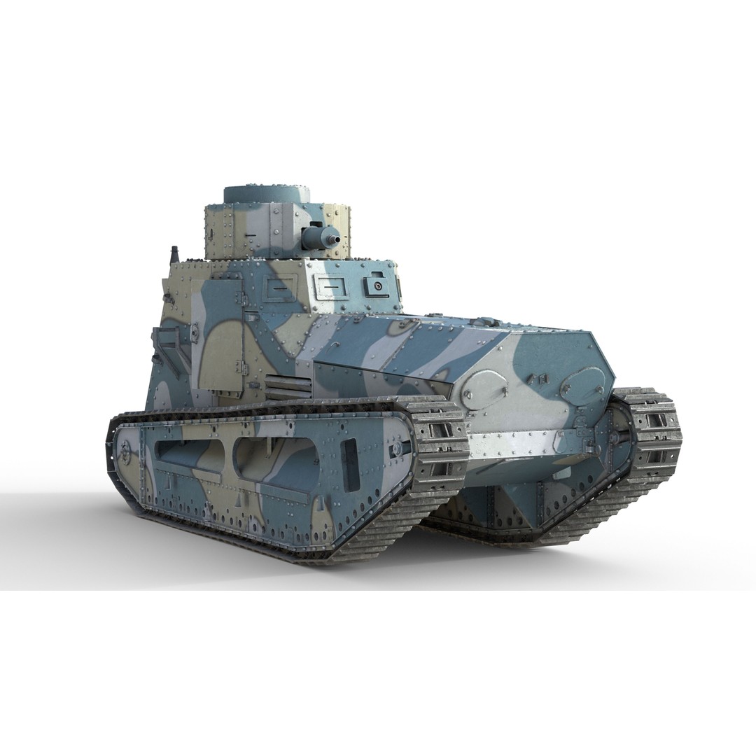 Military Vehicles 3D Model – Low Poly Collection, Game Ready, FBX - View 8
