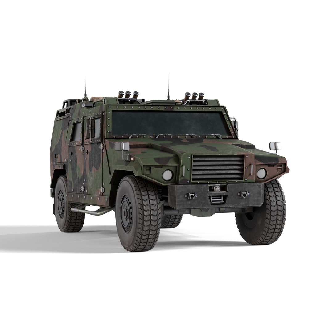 Military Vehicles 3D Model Collection – Low Poly Game Assets, FBX, Blender - View 20