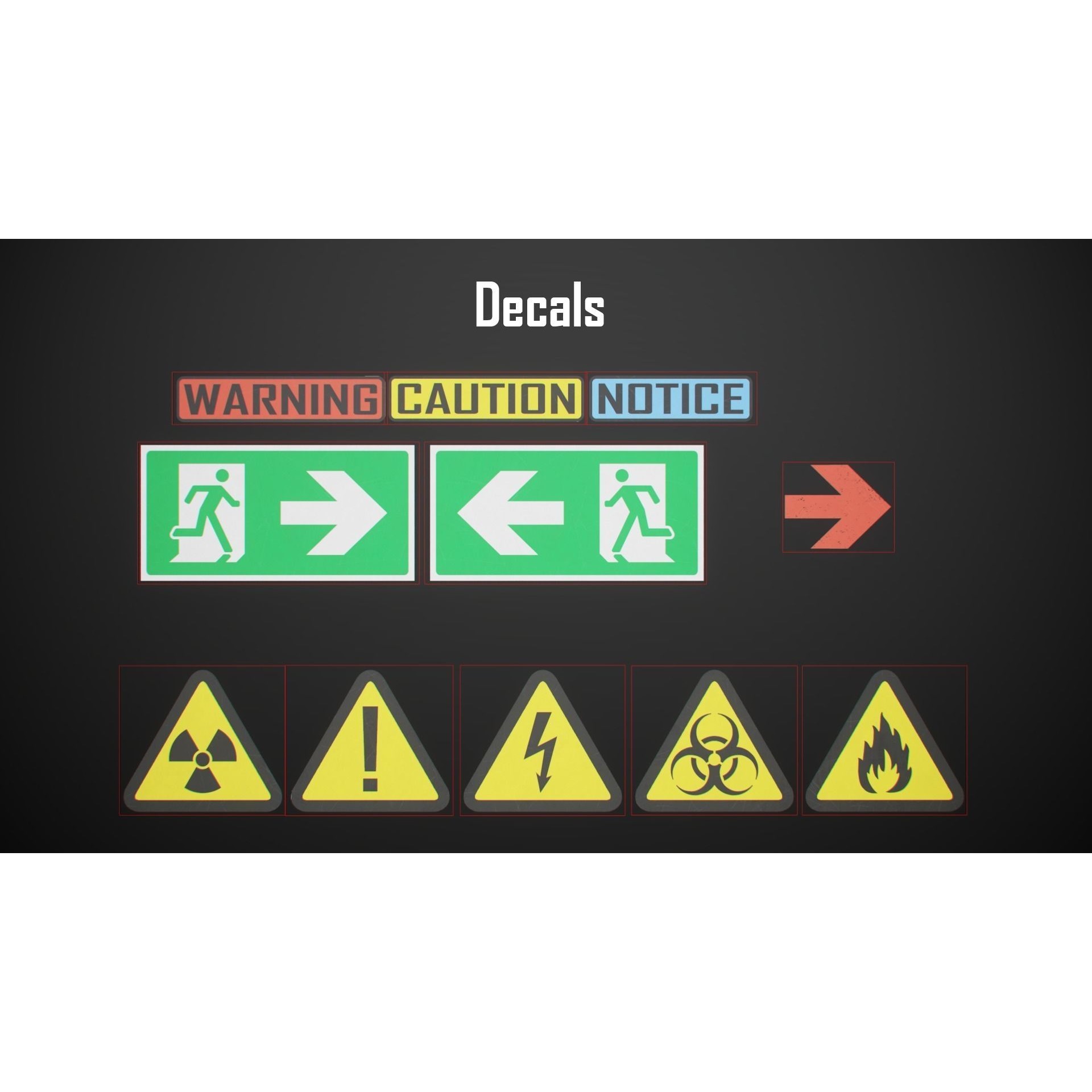 Sci-Fi Modular Spaceship Parts - Low-Poly Game-Ready 3D Model - View 12