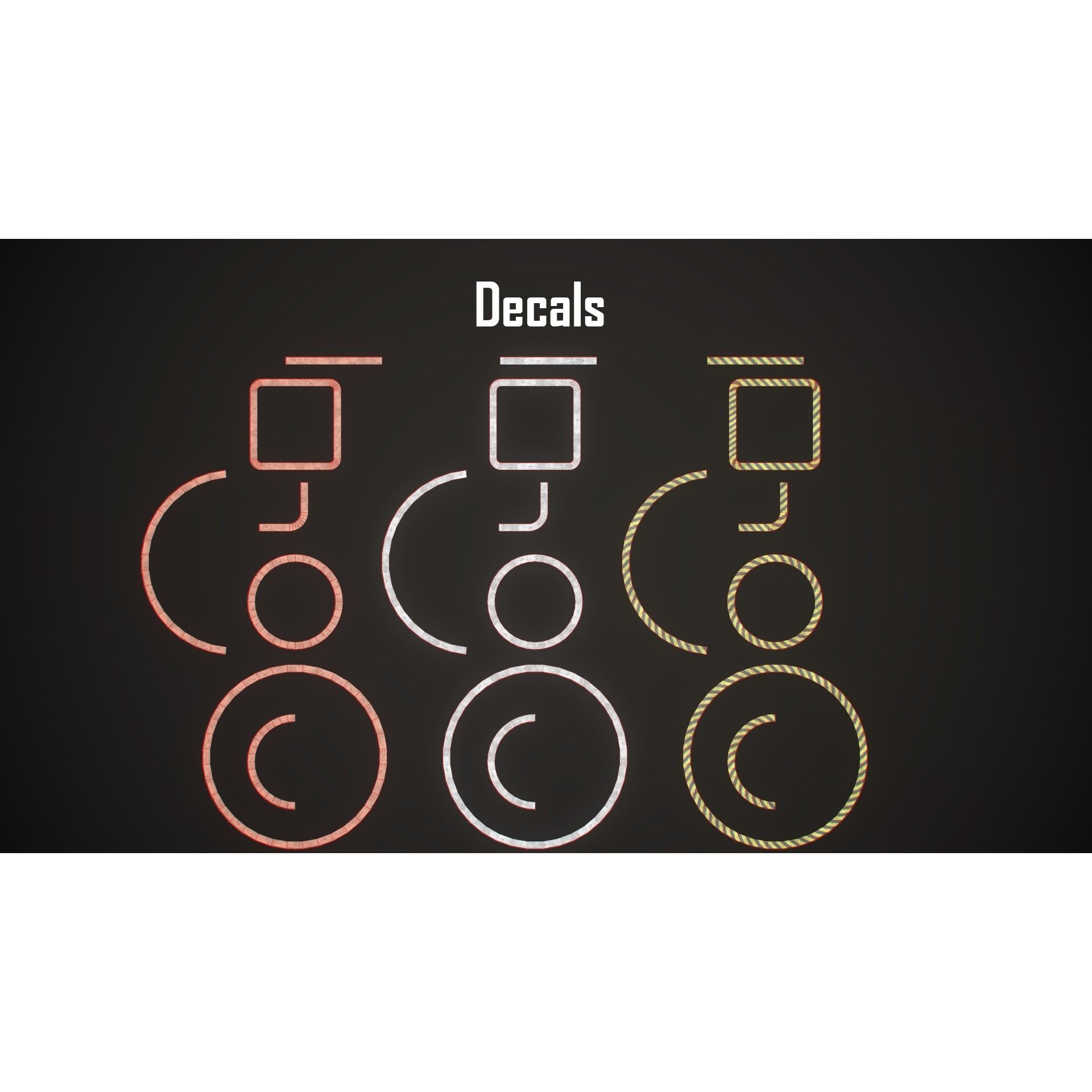 Sci-Fi Modular Spaceship Parts - Low-Poly Game-Ready 3D Model - View 15