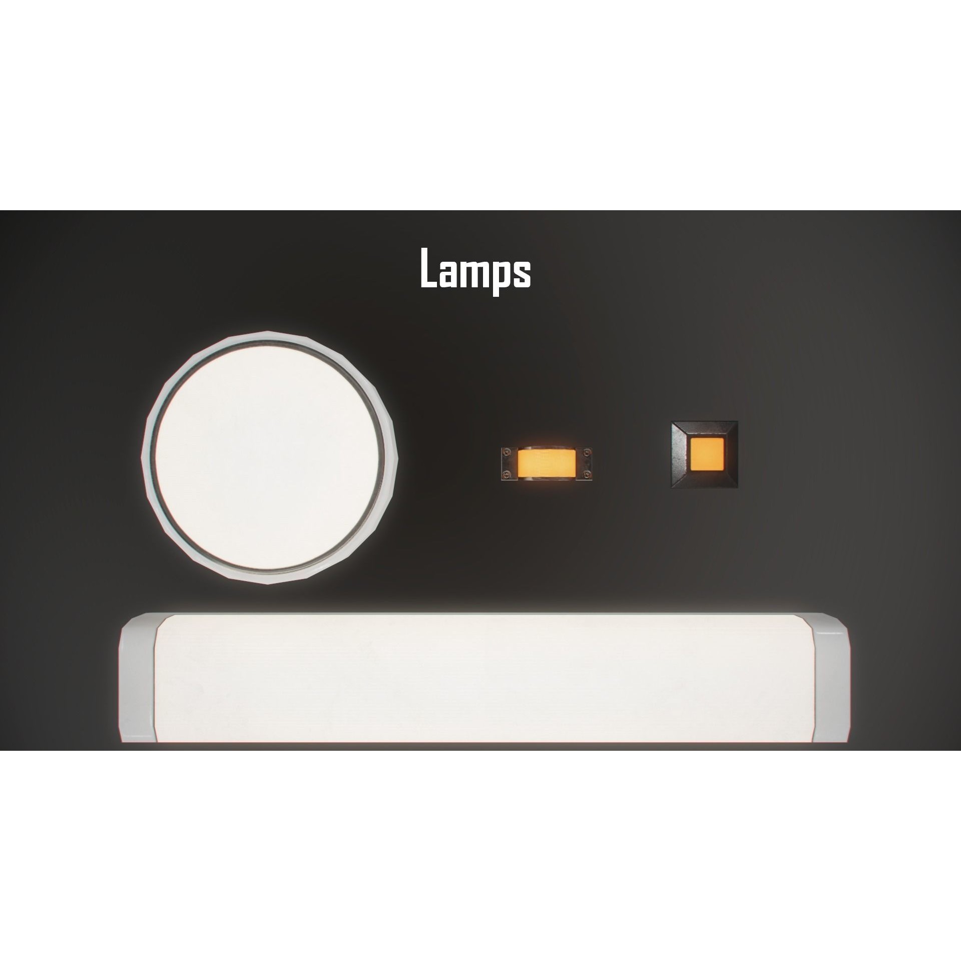 Sci-Fi Modular Spaceship Parts - Low-Poly Game-Ready 3D Model - View 18