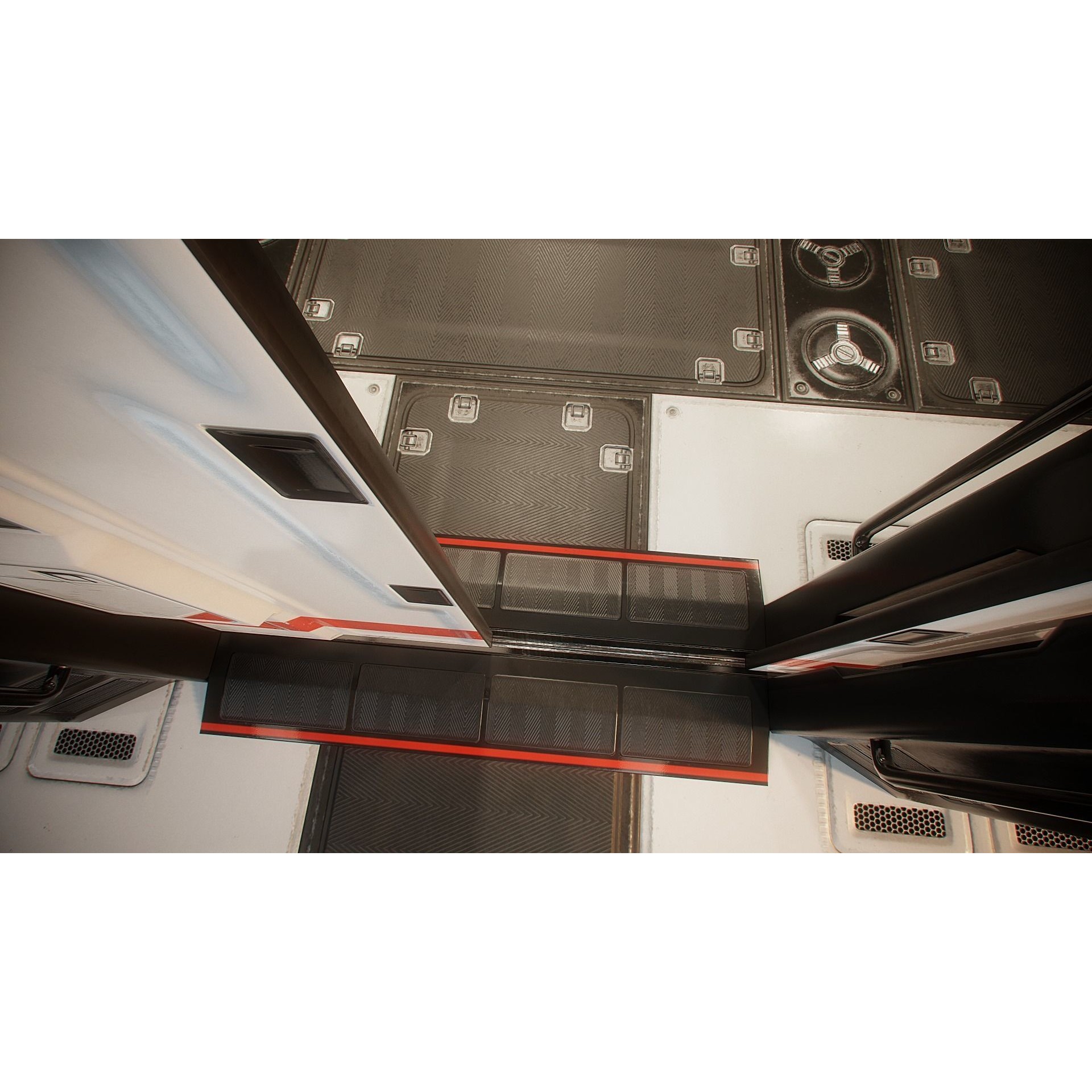 Sci-Fi Modular Spaceship Parts - Low-Poly Game-Ready 3D Model - View 29