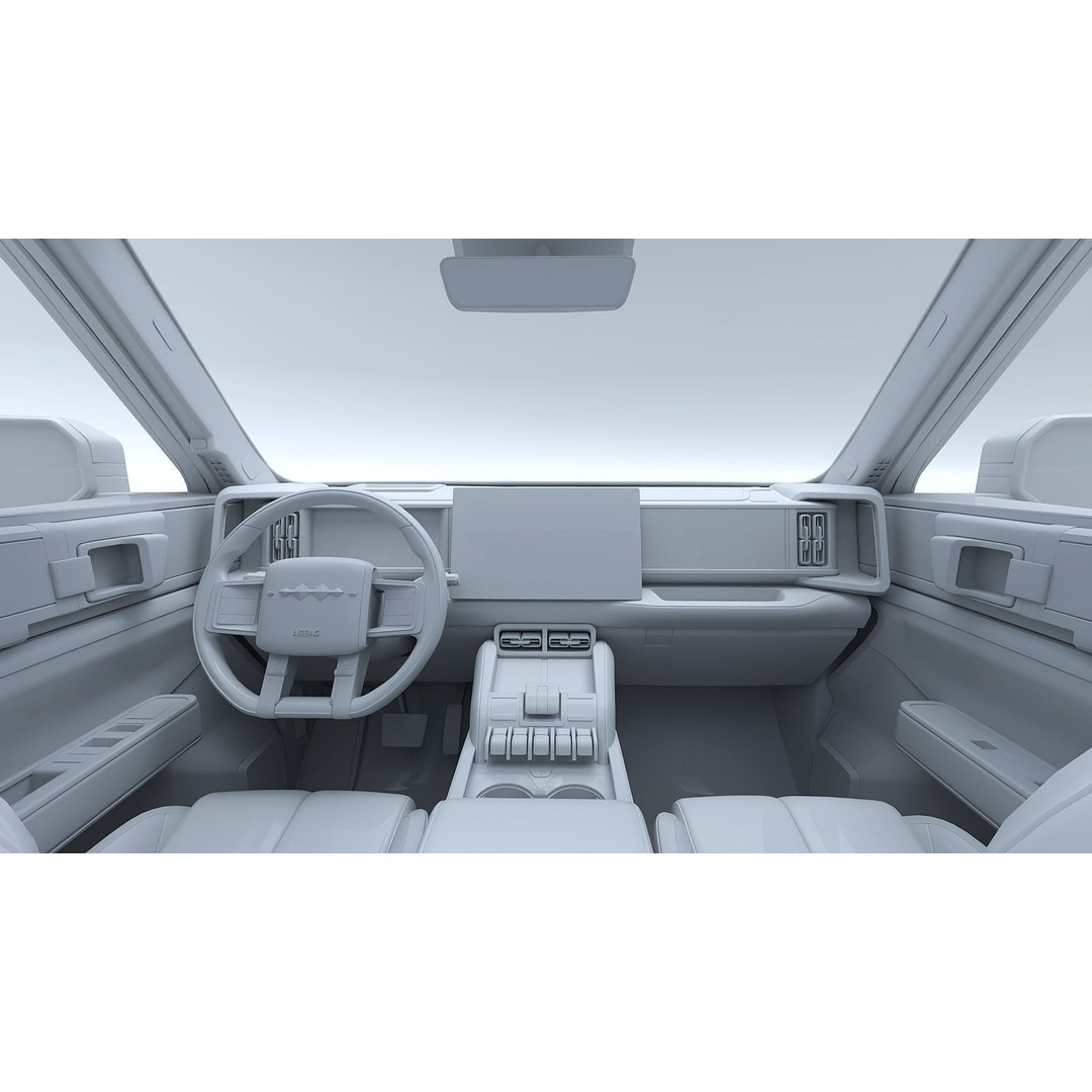 2025 BYD Denza B5 3D Model – Hybrid SUV with Interior, FBX, Blender - View 30