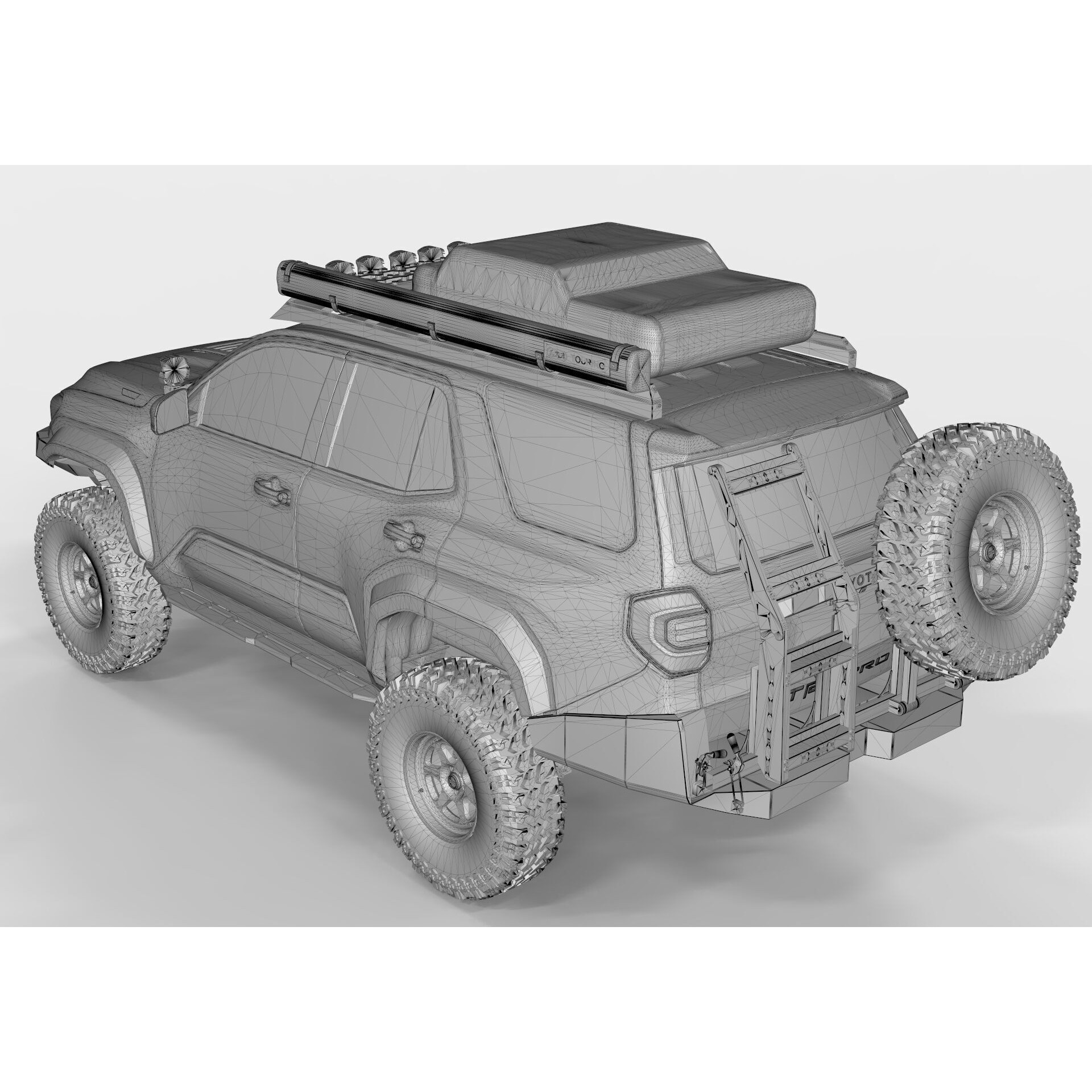 Toyota 4Runner 2025 Off Road Edition - Game-Ready 3D Model - View 12