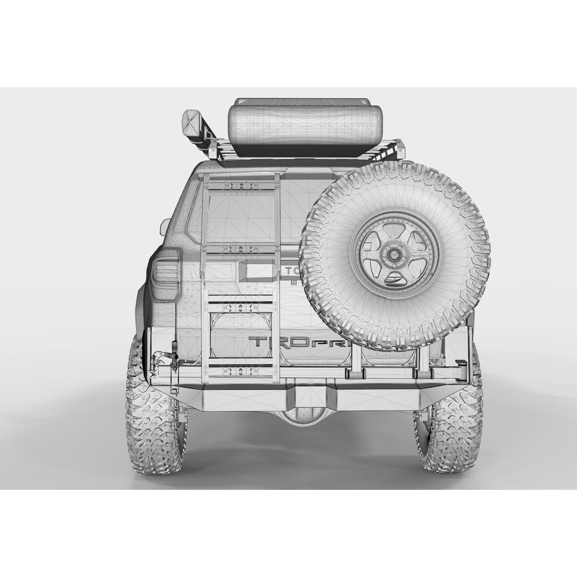 Toyota 4Runner 2025 Off Road Edition - Game-Ready 3D Model - View 13