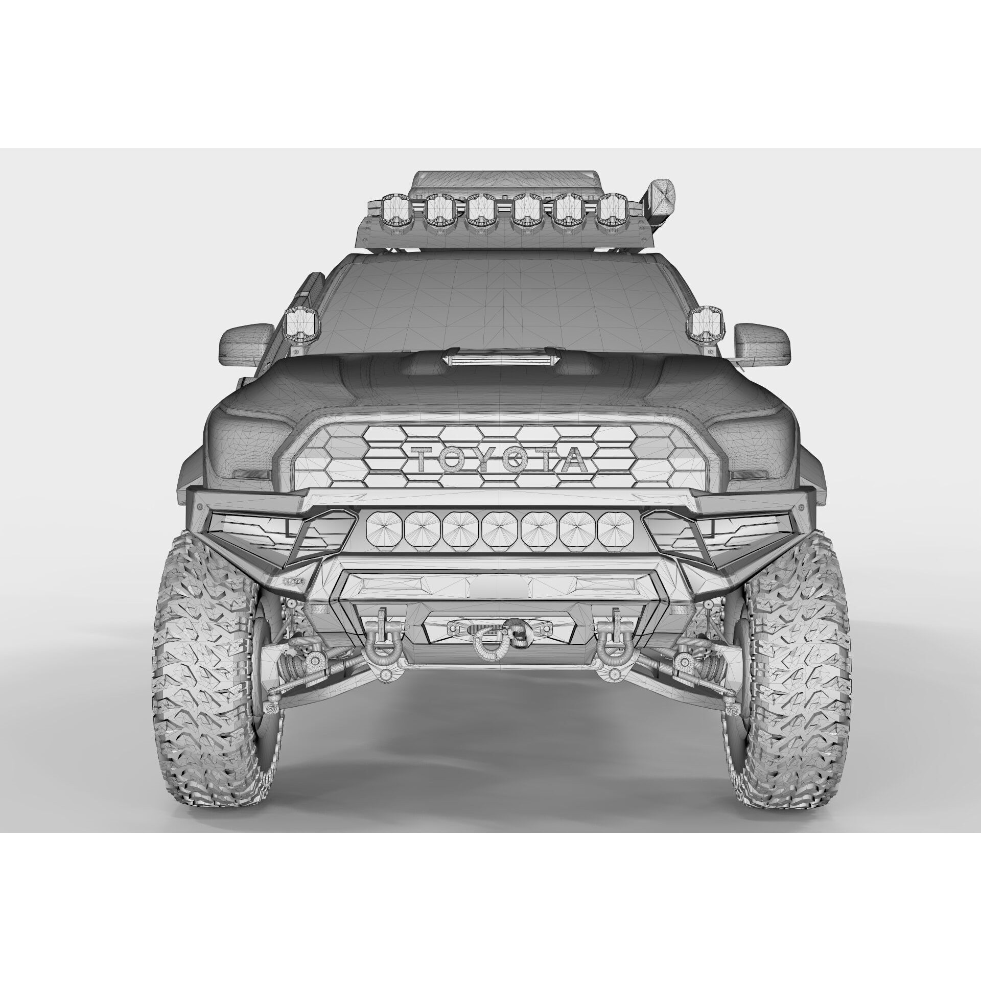 Toyota 4Runner 2025 Off Road Edition - Game-Ready 3D Model - View 14