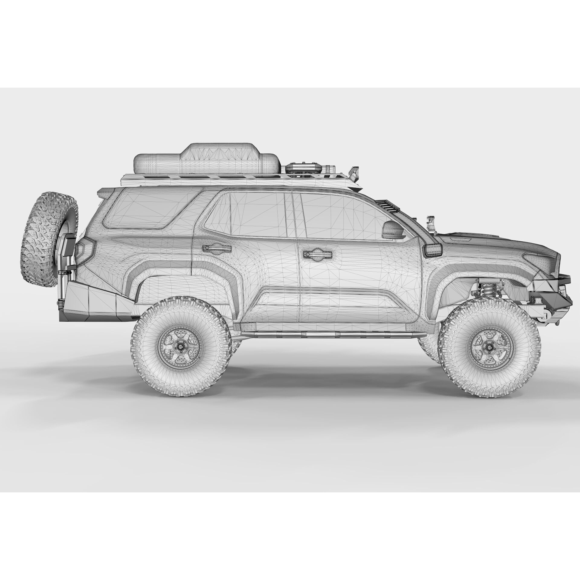 Toyota 4Runner 2025 Off Road Edition - Game-Ready 3D Model - View 15