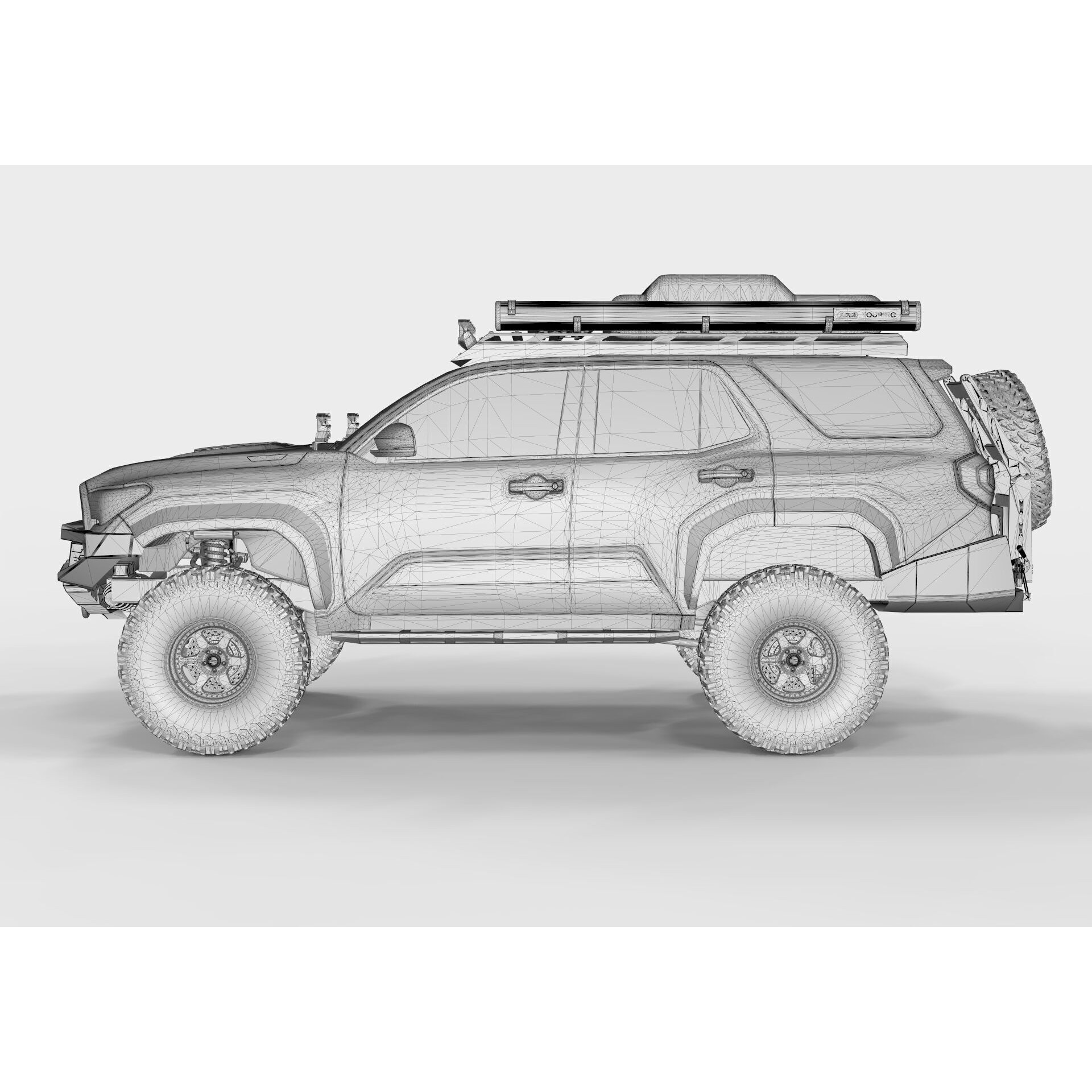 Toyota 4Runner 2025 Off Road Edition - Game-Ready 3D Model - View 16