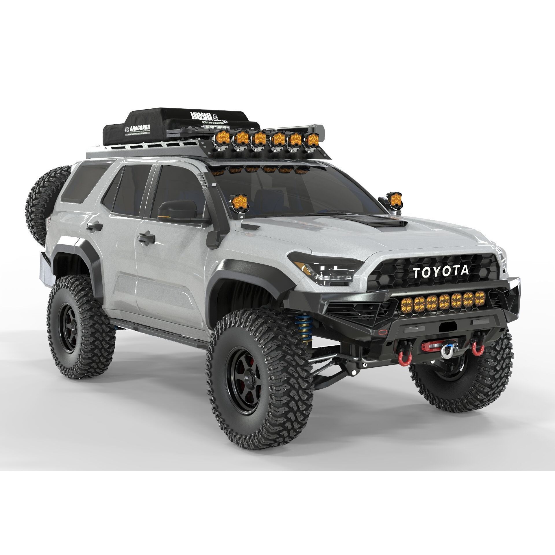 Toyota 4Runner 2025 Off Road Edition - Game-Ready 3D Model - View 8