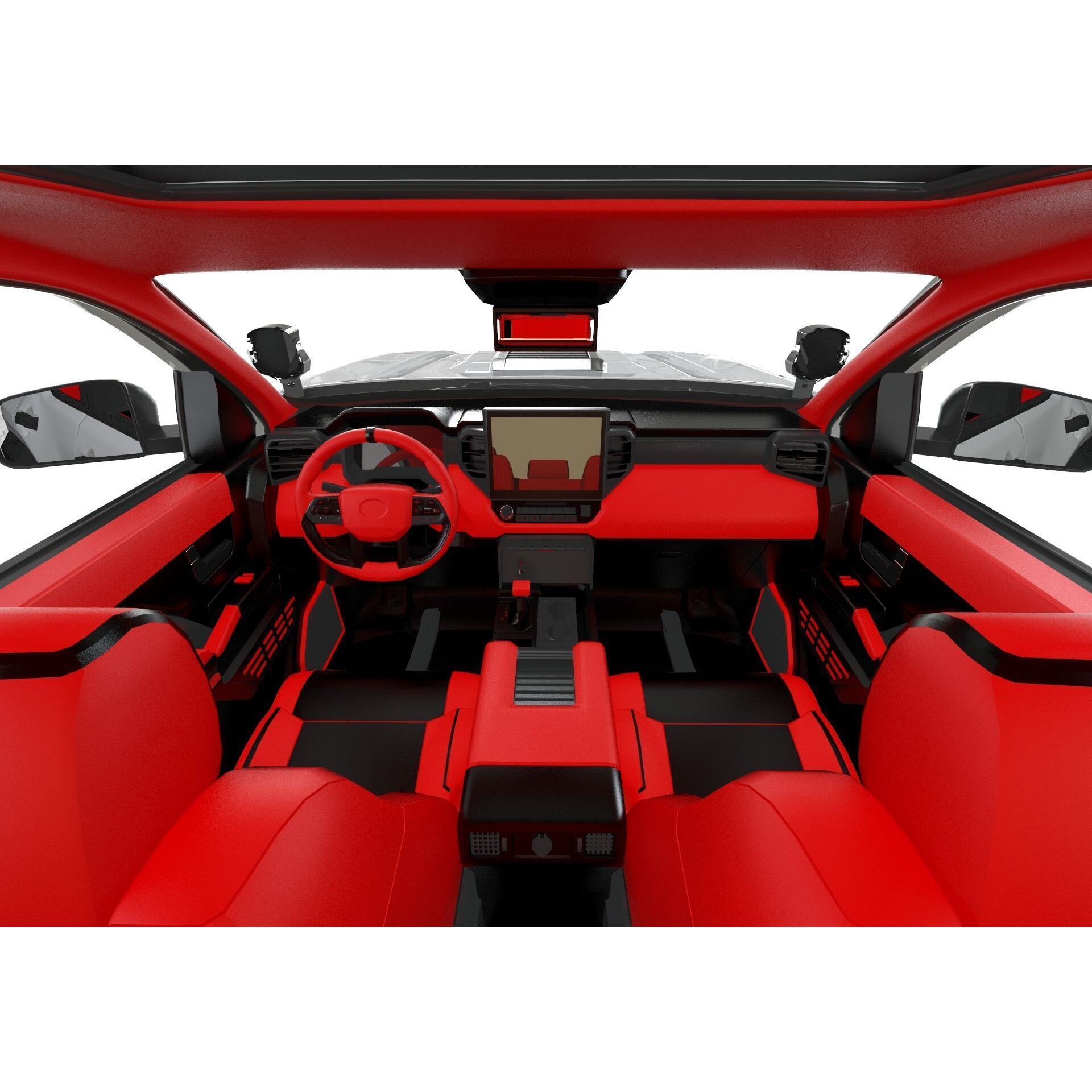 Toyota 4Runner 2025 Off Road Edition - Game-Ready 3D Model - View 9