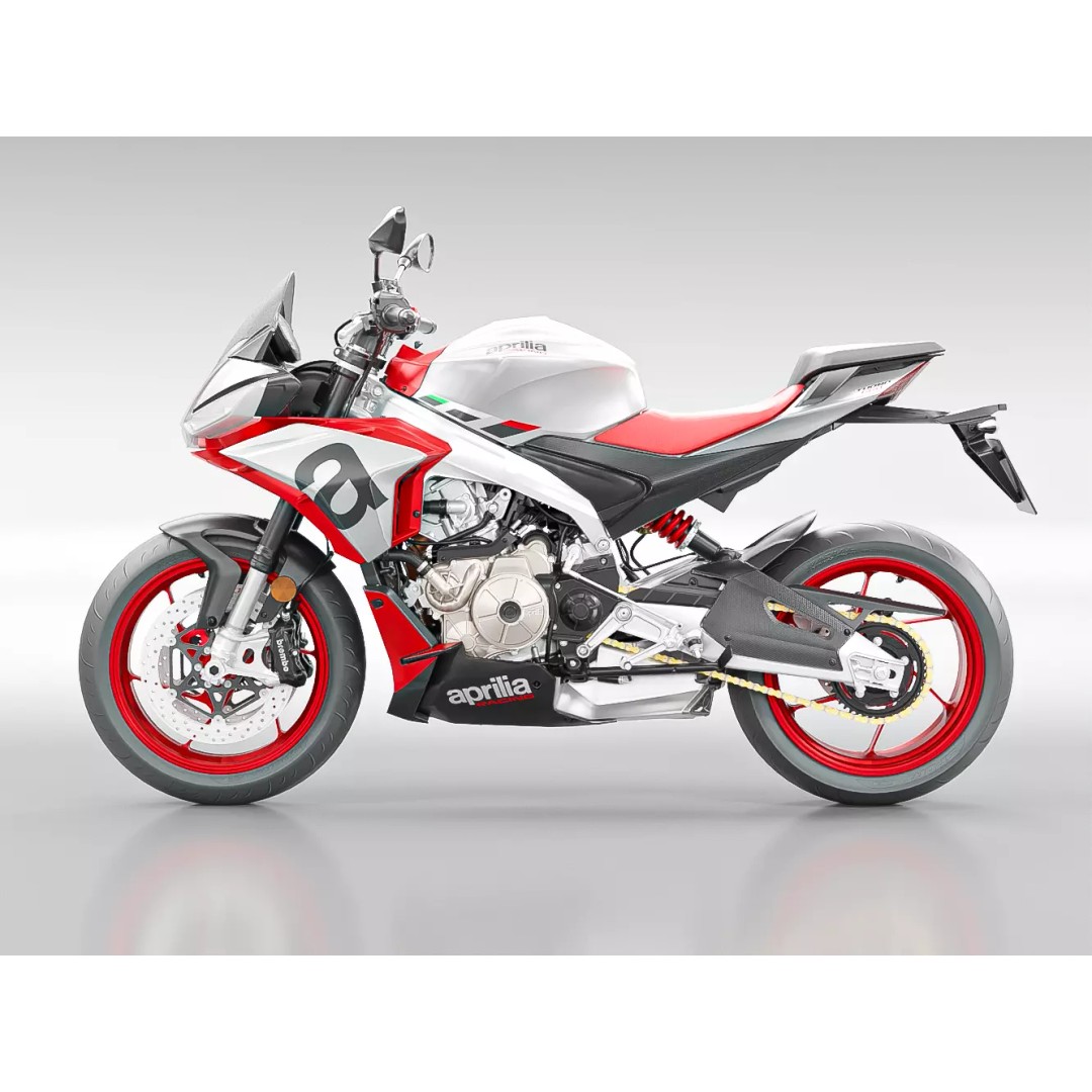 APRILIA TUONO 660 2021 3D Model – Low Poly Game Asset, FBX, PBR - View 14