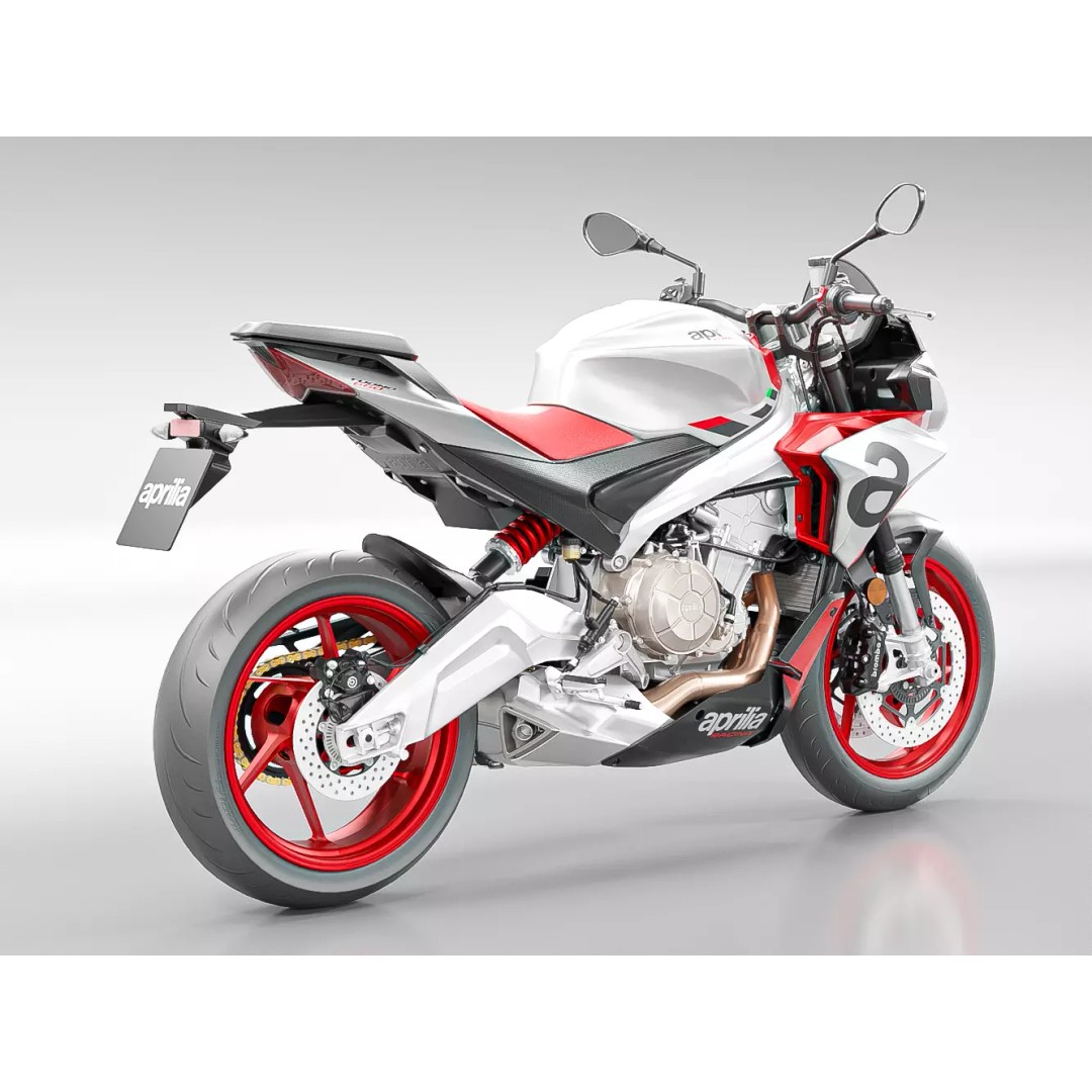 APRILIA TUONO 660 2021 3D Model – Low Poly Game Asset, FBX, PBR - View 6