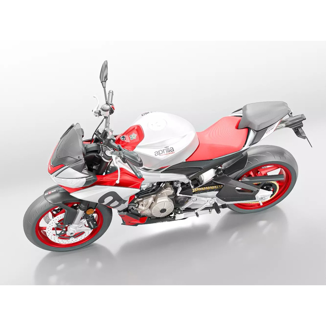 APRILIA TUONO 660 2021 3D Model – Low Poly Game Asset, FBX, PBR - View 7
