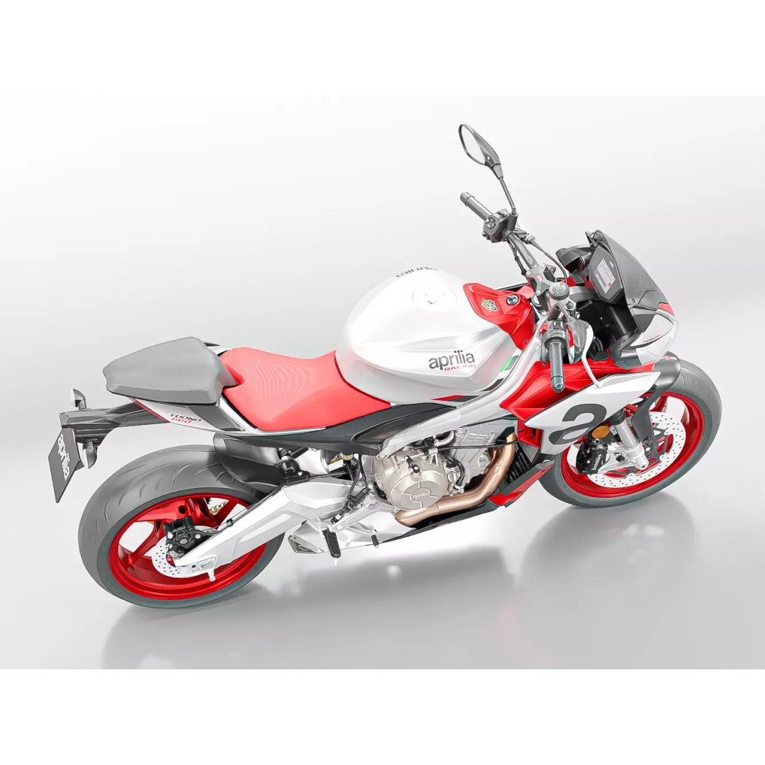 APRILIA TUONO 660 2021 3D Model – Low Poly Game Asset, FBX, PBR - View 8