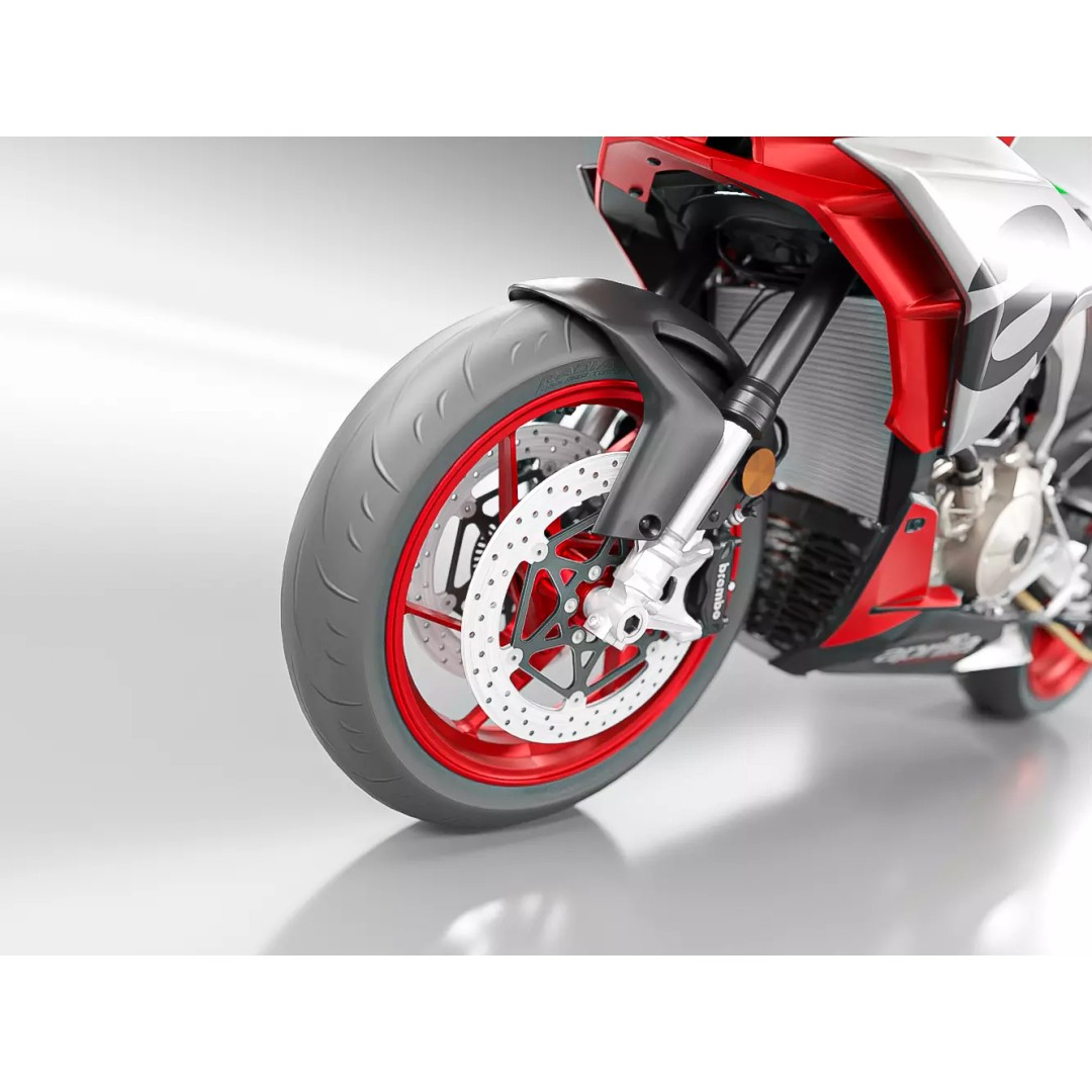 APRILIA TUONO 660 2021 3D Model – Low Poly Game Asset, FBX, PBR - View 9