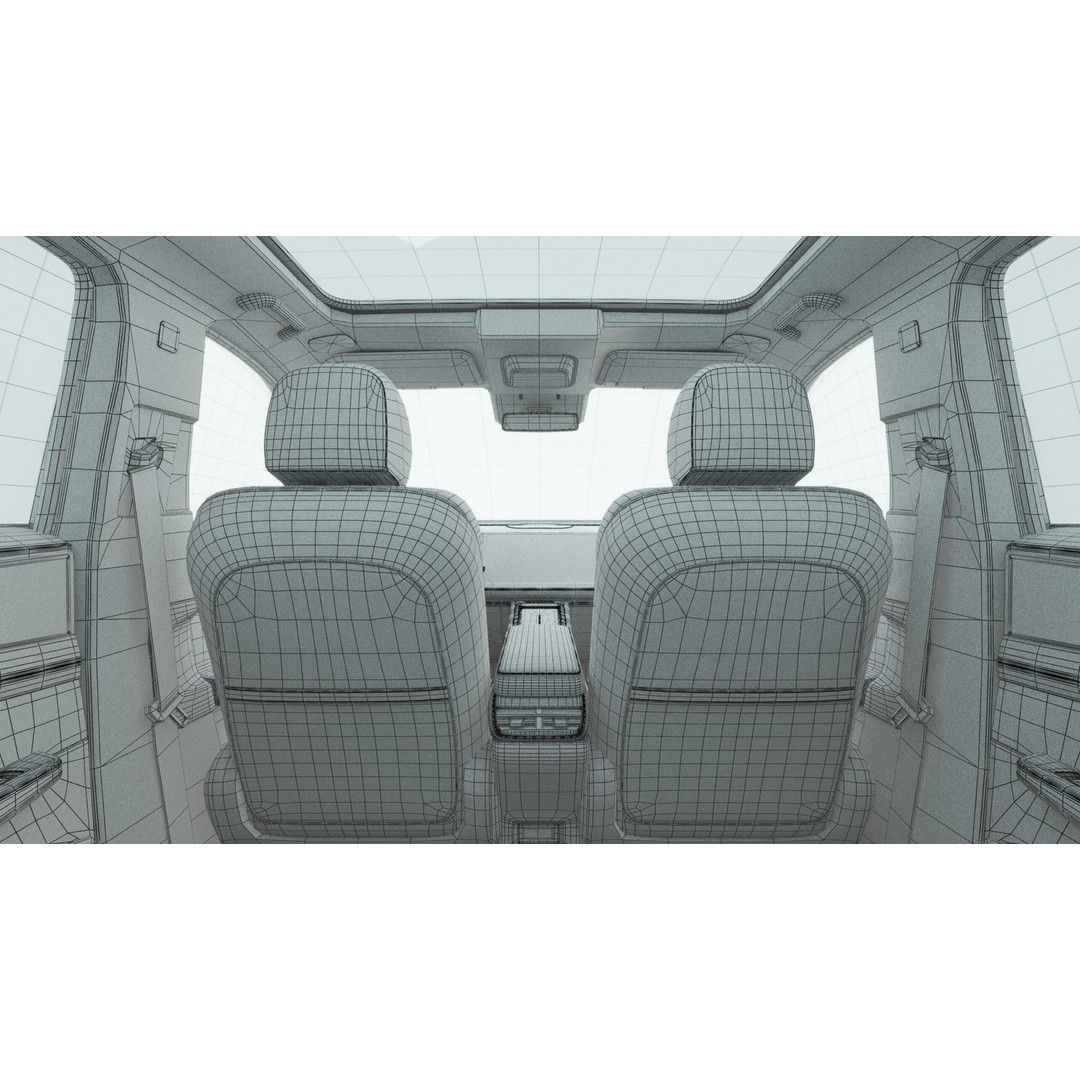 2025 Xpeng G9 3D Model – Detailed SUV with Interior, FBX, Blender