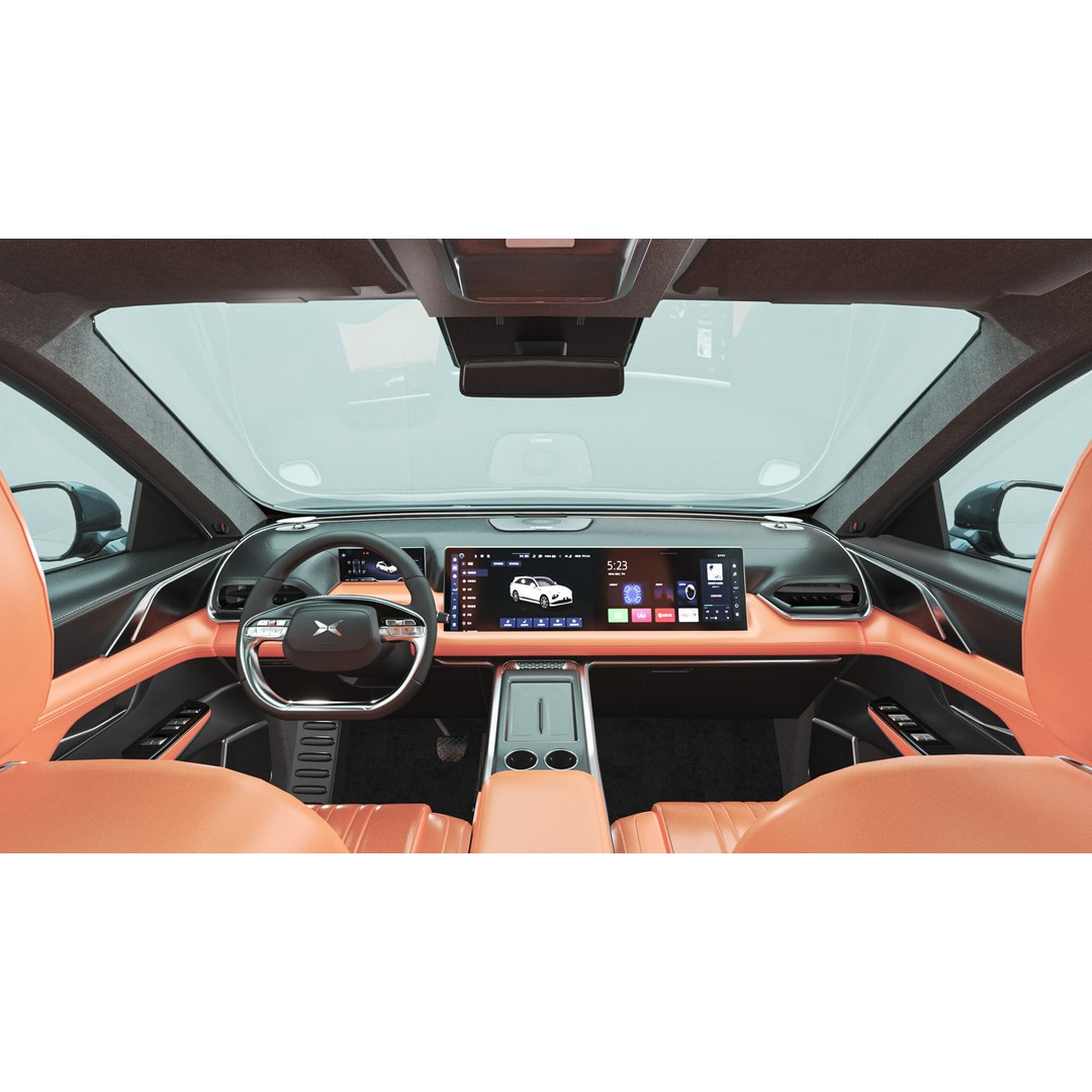 2025 Xpeng G9 3D Model – Detailed SUV with Interior, FBX, Blender - View 12