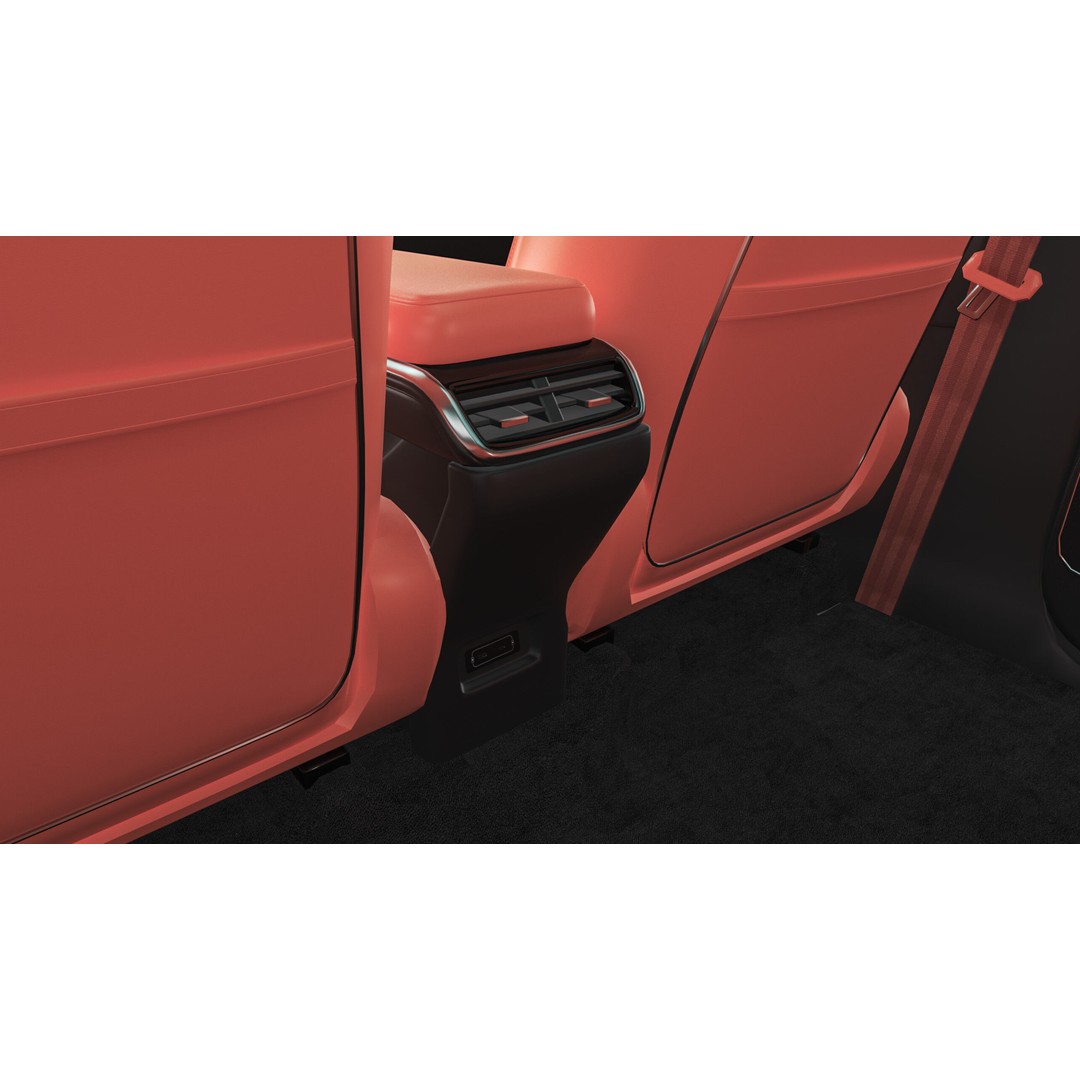 2025 Xpeng G9 3D Model – Detailed SUV with Interior, FBX, Blender - View 15