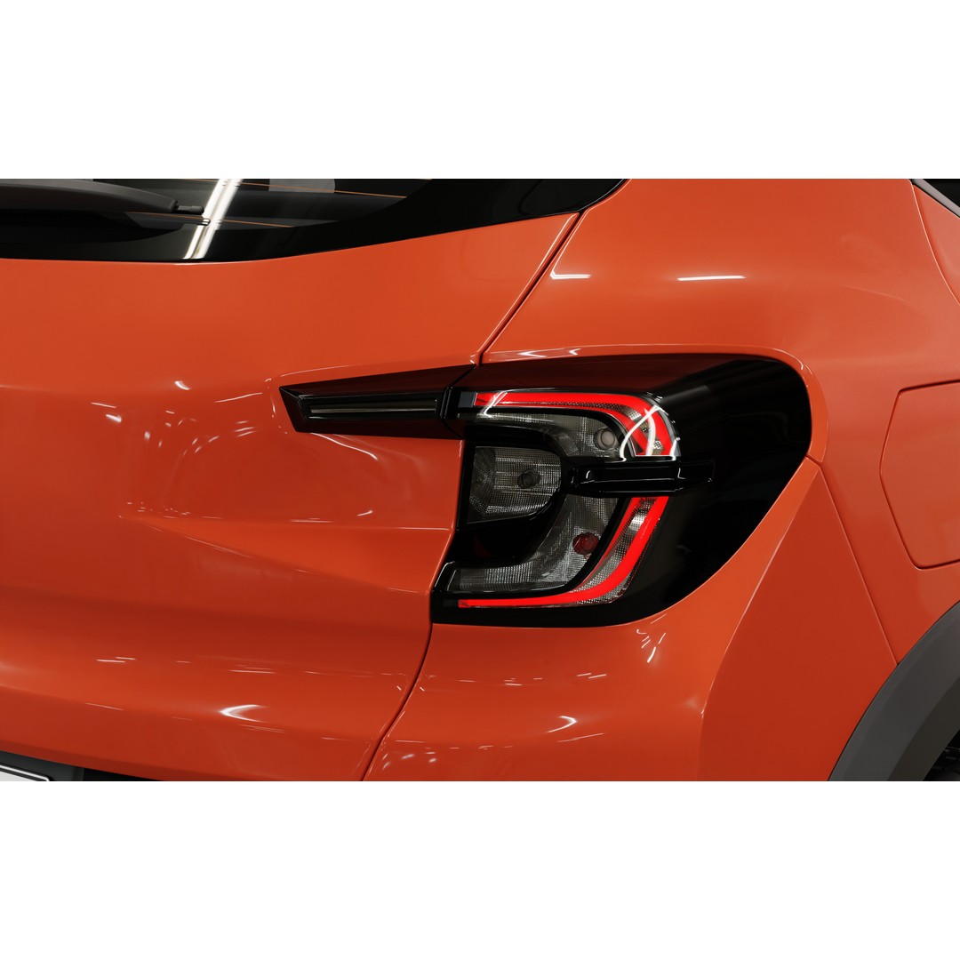 Renault Kardian 2024 3D Model – High Poly Vehicle for Archviz, FBX, Blender - View 10