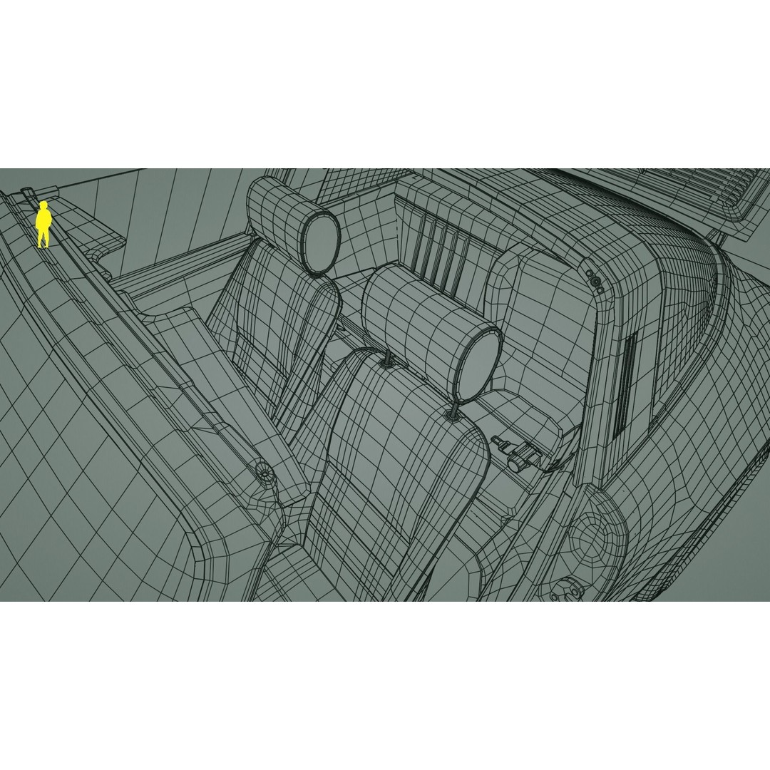 Porsche 911 Targa 3D Model – Low Poly Outlaw Design, Game Ready - View 18