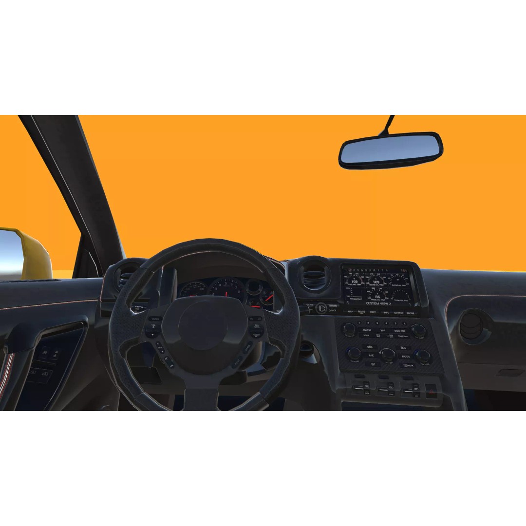 Low Poly Cars Pack 3D Model – Mobile Friendly, Fully Rigged Interiors