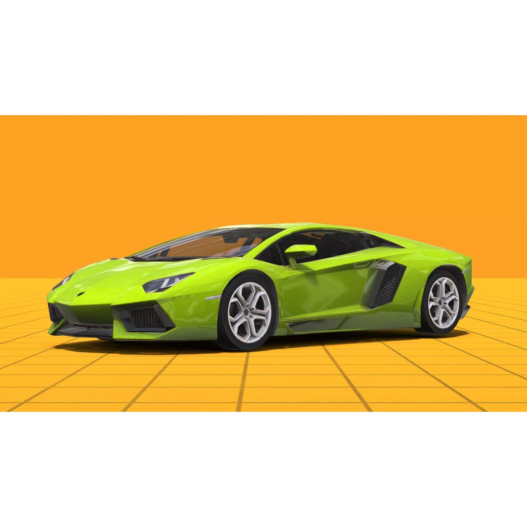 Low Poly Cars Pack 3D Model – Mobile Friendly, Fully Rigged Interiors - View 11