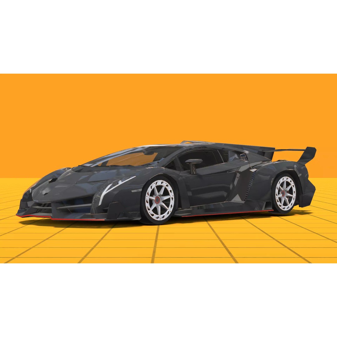 Low Poly Cars Pack 3D Model – Mobile Friendly, Fully Rigged Interiors - View 4