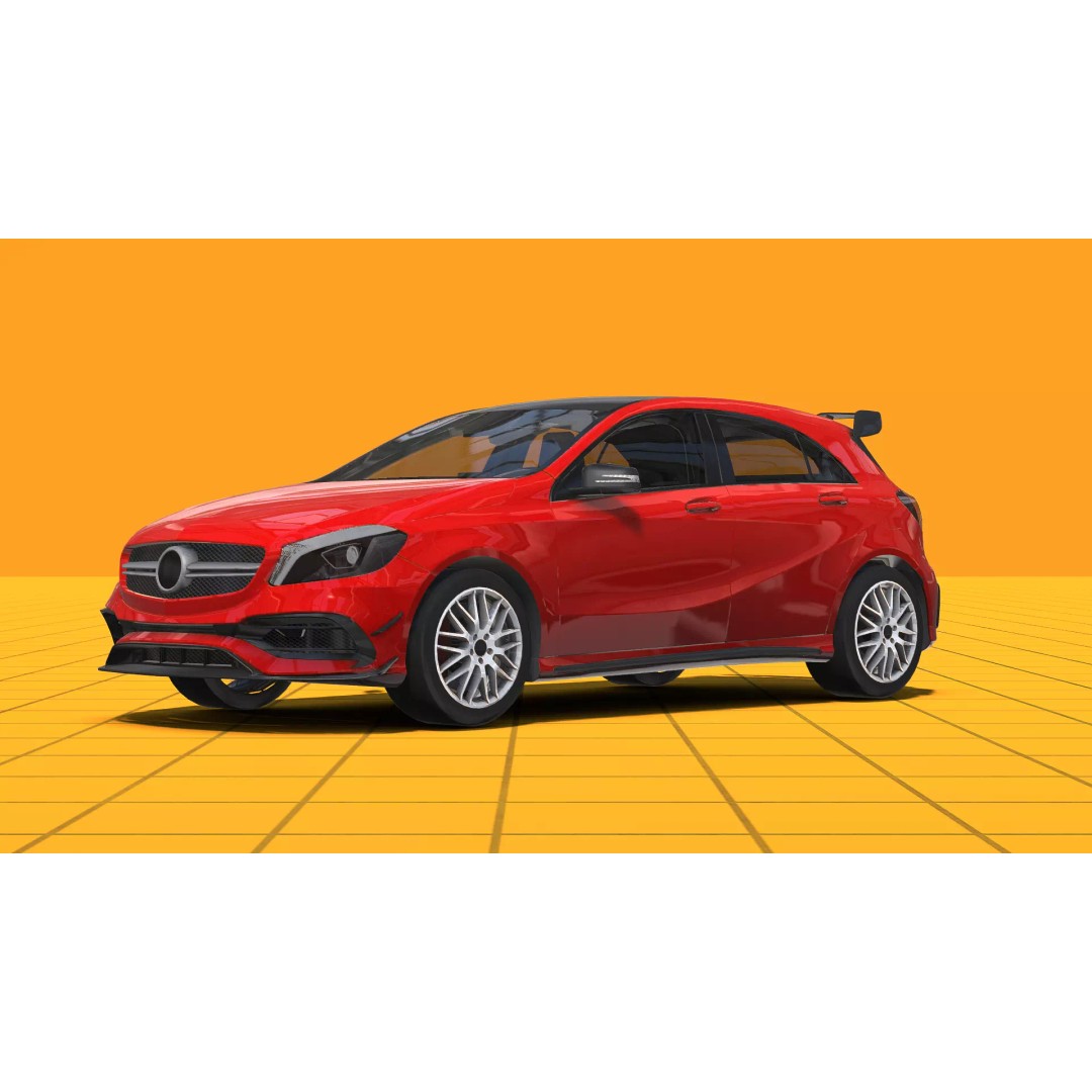 Low Poly Cars Pack 3D Model – Mobile Friendly, Fully Rigged Interiors - View 6