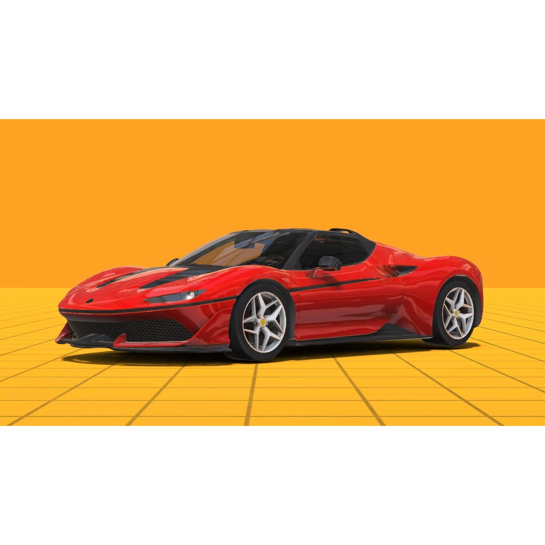 Low Poly Cars Pack 3D Model – Mobile Friendly, Fully Rigged Interiors - View 8