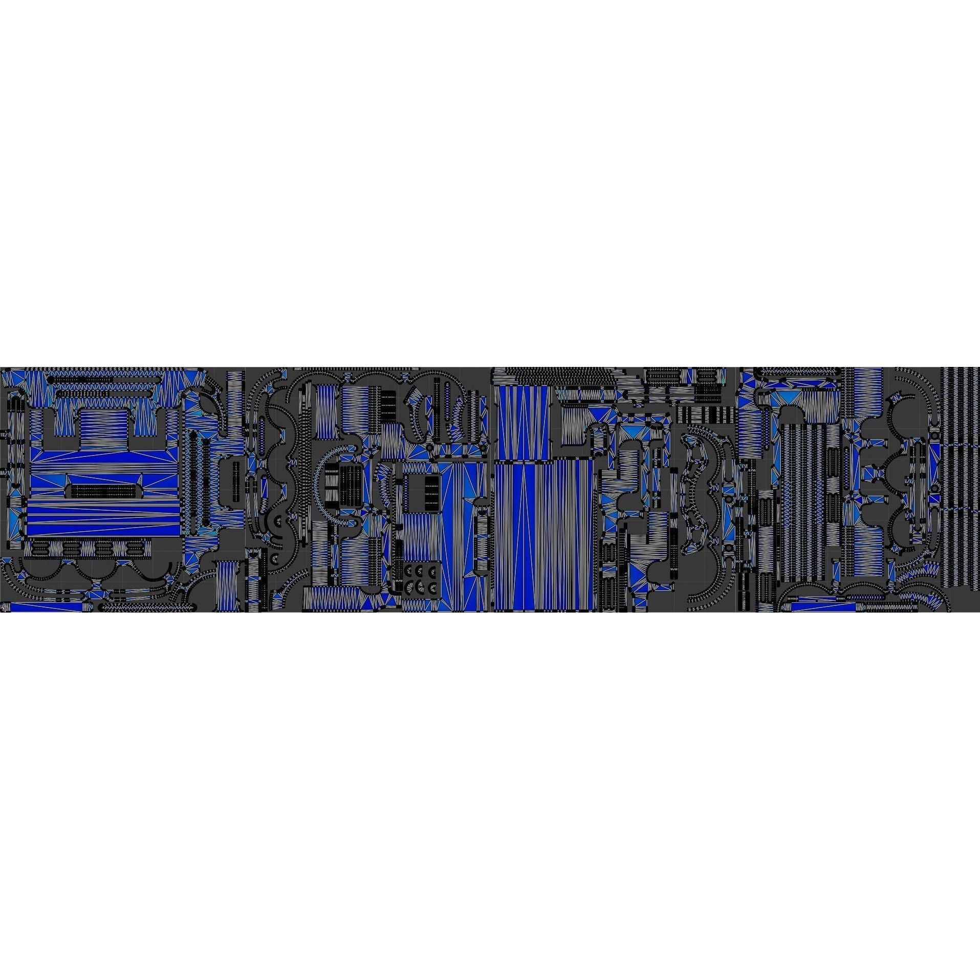 Sci-fi Barrel & Rack - Low-Poly Game-Ready 3D Model