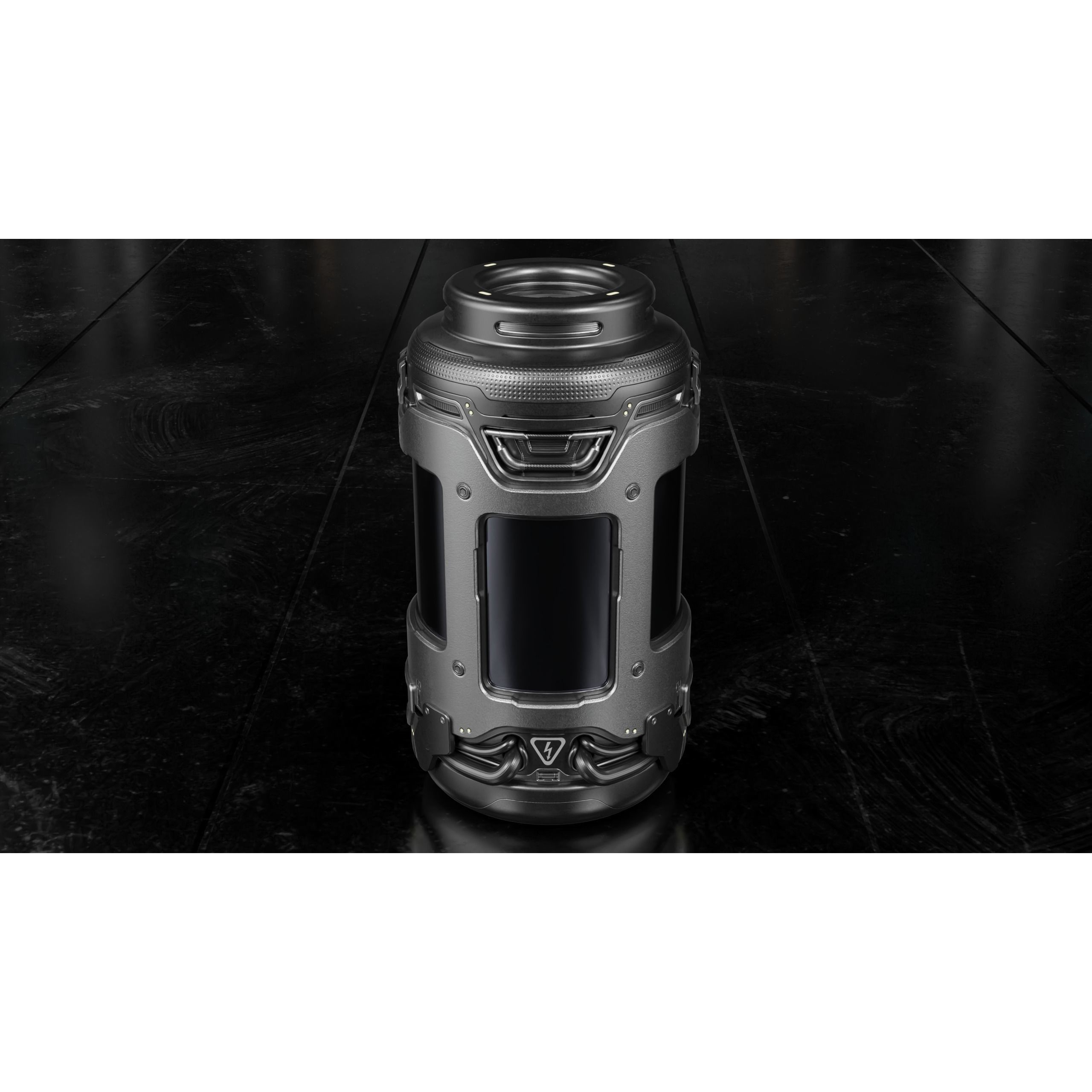 Sci-fi Barrel & Rack - Low-Poly Game-Ready 3D Model - View 10