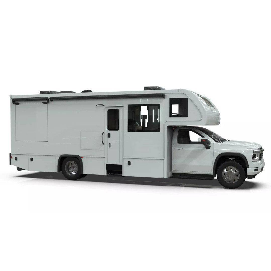 2027 Silverado 3D Model – Luxury Dynamax Isata 6 Camper, Blender - View 13