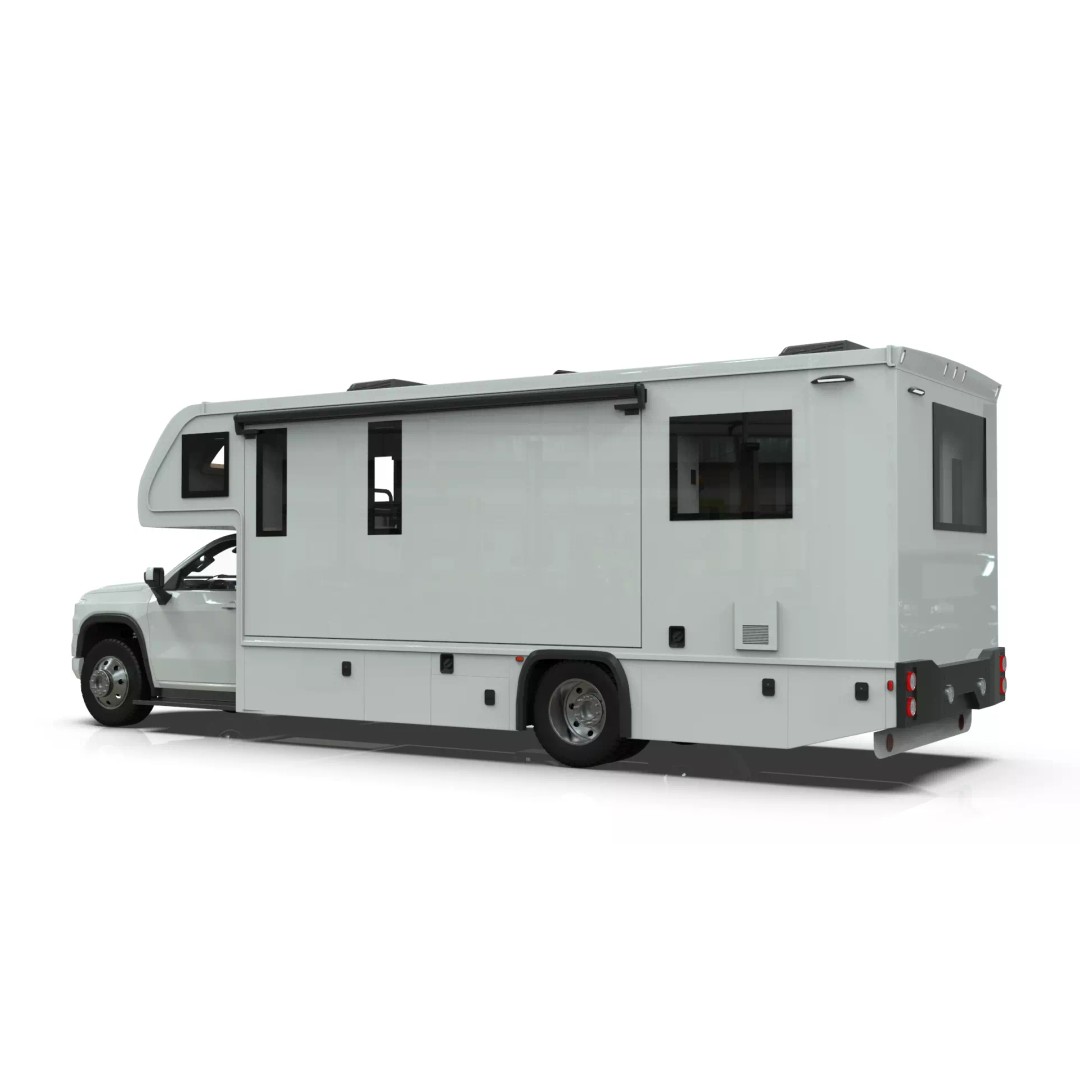 2027 Silverado 3D Model – Luxury Dynamax Isata 6 Camper, Blender - View 15
