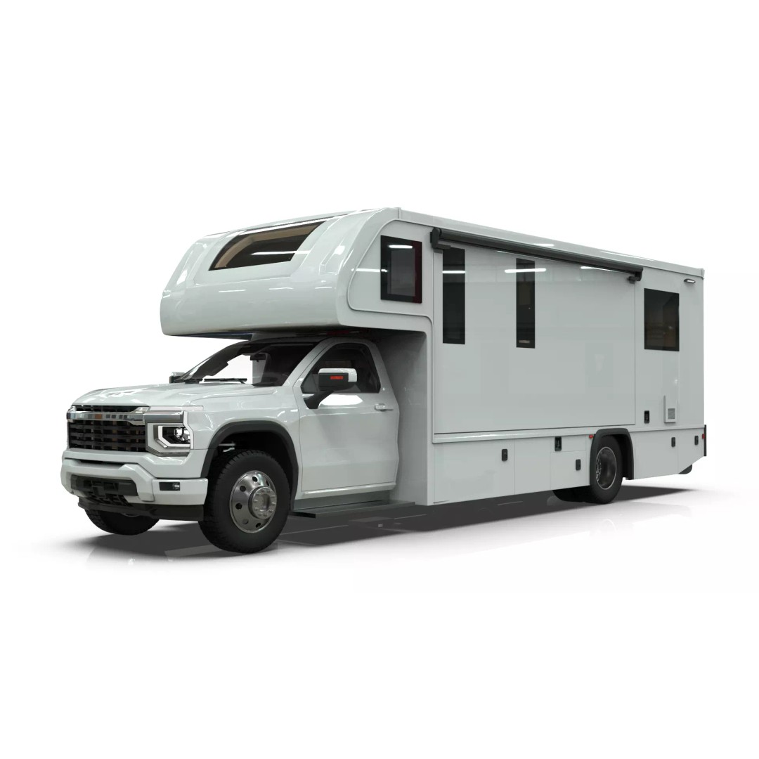 2027 Silverado 3D Model – Luxury Dynamax Isata 6 Camper, Blender - View 16