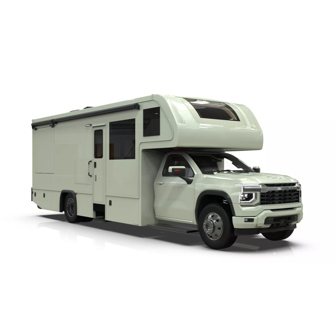 2027 Silverado 3D Model – Luxury Dynamax Isata 6 Camper, Blender - View 17