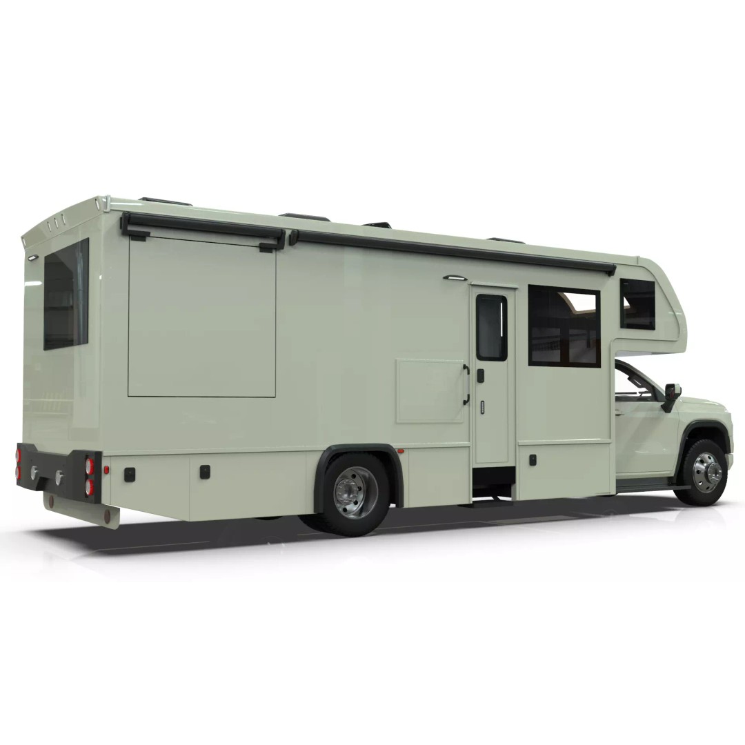 2027 Silverado 3D Model – Luxury Dynamax Isata 6 Camper, Blender - View 18