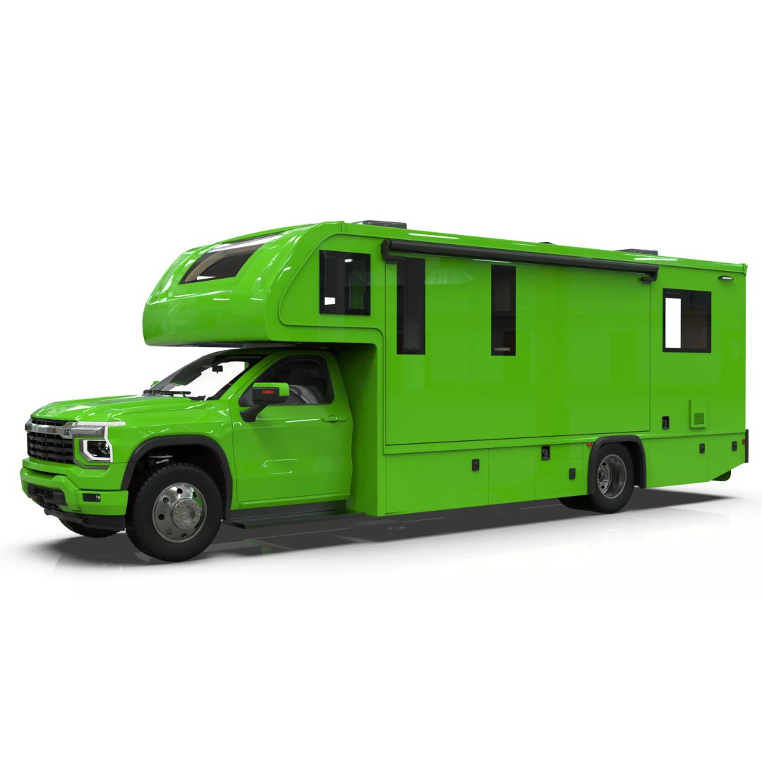 2027 Silverado 3D Model – Luxury Dynamax Isata 6 Camper, Blender - View 20