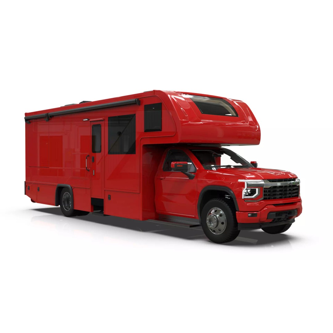 2027 Silverado 3D Model – Luxury Dynamax Isata 6 Camper, Blender - View 21